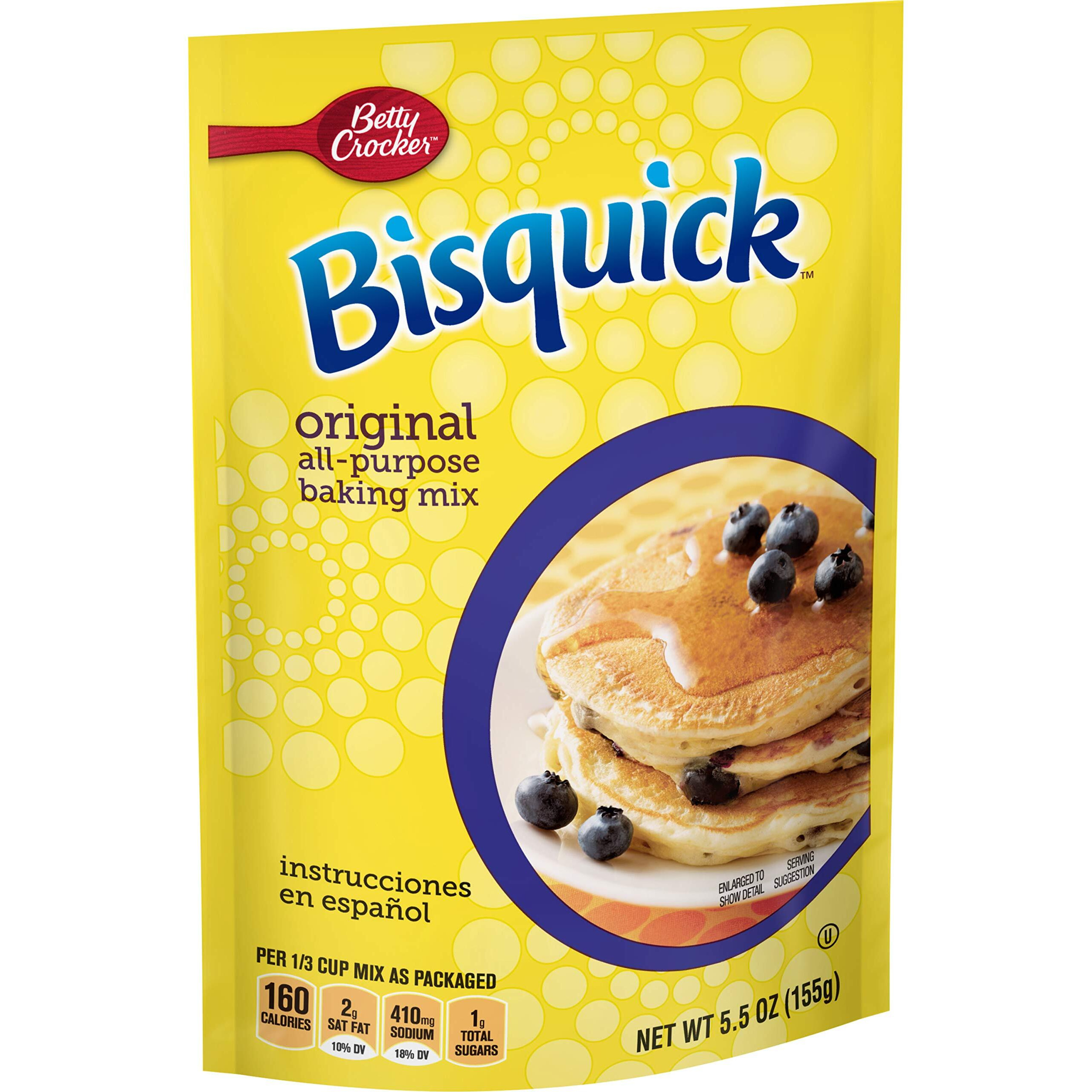 Betty Crocker Bisquick Original All-Purpose Baking Mix, 5.5 Oz (Pack Of 9)