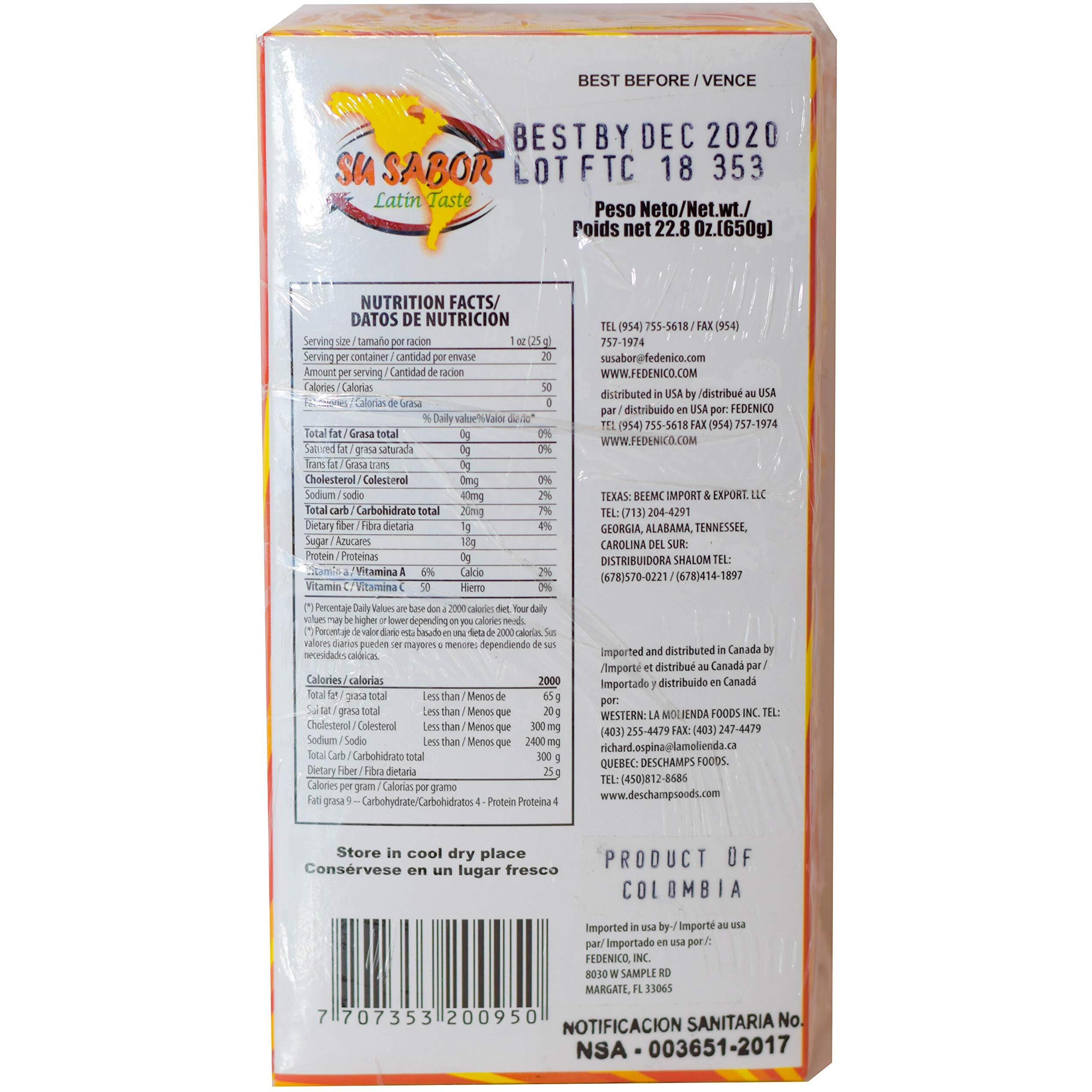 Su Sabor Guava Paste / Bocadillo De Guayaba 18 Units (Veleo Rojo)