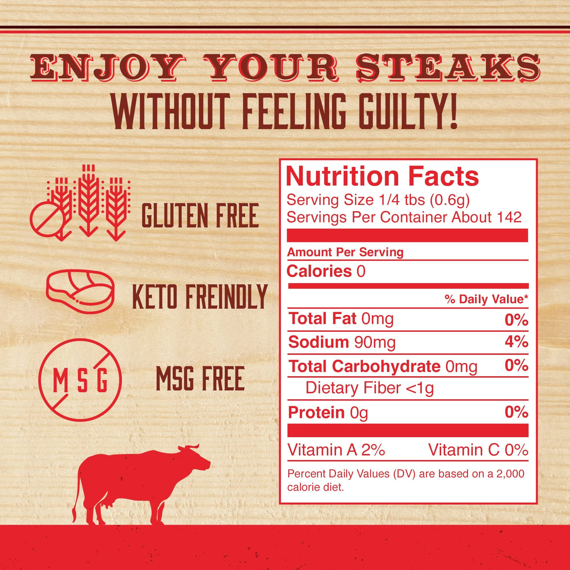 Premium Barbeque Rub Meat Seasoning Mix | Award Winning Dry Rub For Bbq Smoking Grilling Gluten-Free Grilling | Spice Smoke Seasoning- Dennymike's Cow Bell Hell - 7Oz Shaker Pack