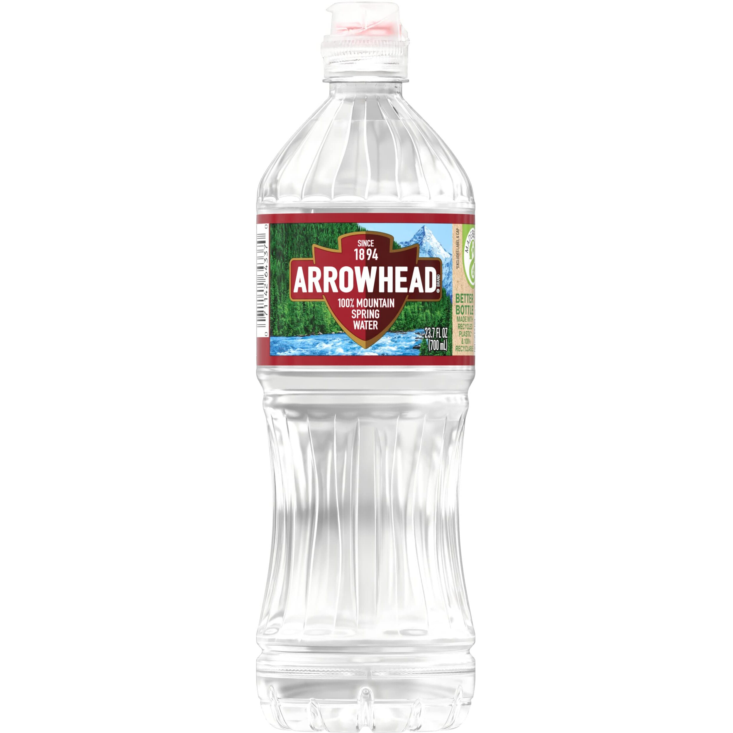 Arrowhead Spring Water Case Bundles (23.7 Oz. Case Of 24 (Sport Top) - 3 Cases)
