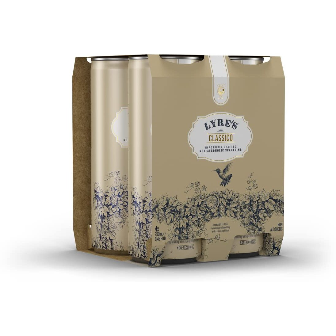 Lyre's Classico - Non Alcoholic Spirits | Ready To Drink Cocktail | Case Of 24 | Premium | 250Ml X 24