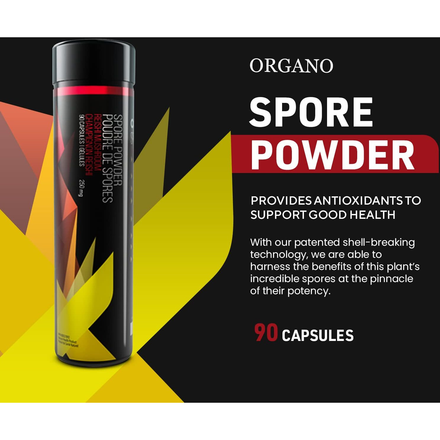 Organo Organic Spore Powder.