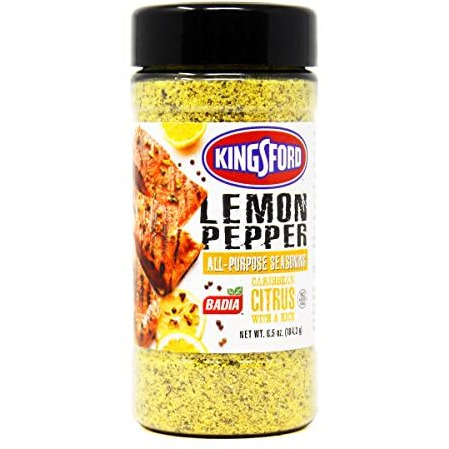Kingsford Badia Lemon Pepper All-Purpose Seasoning, 6.5 Oz (Pack Of 6)