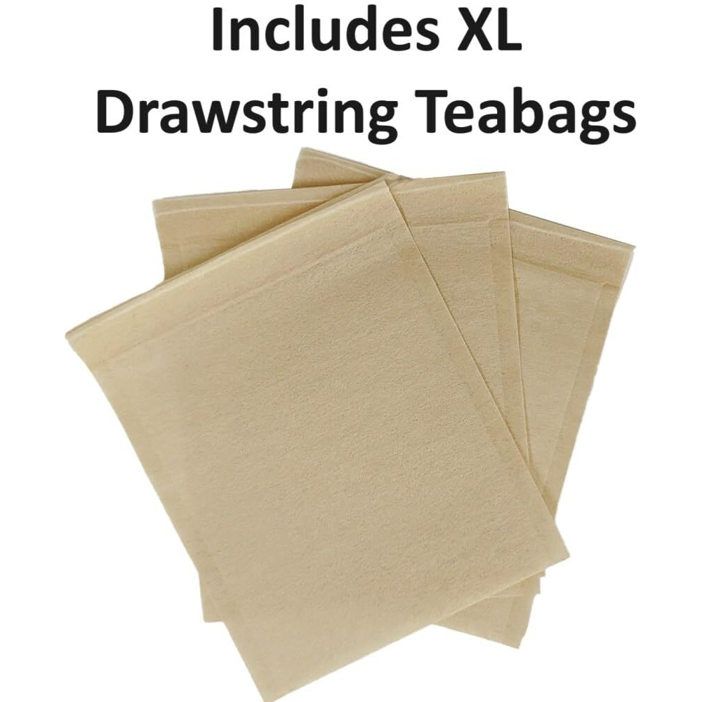 The Southern Standard - Premium Organic Iced Tea Bags - 100% Black Blend, 50 Xl Bags (1/2 Pound. Makes 25 Gallons.)