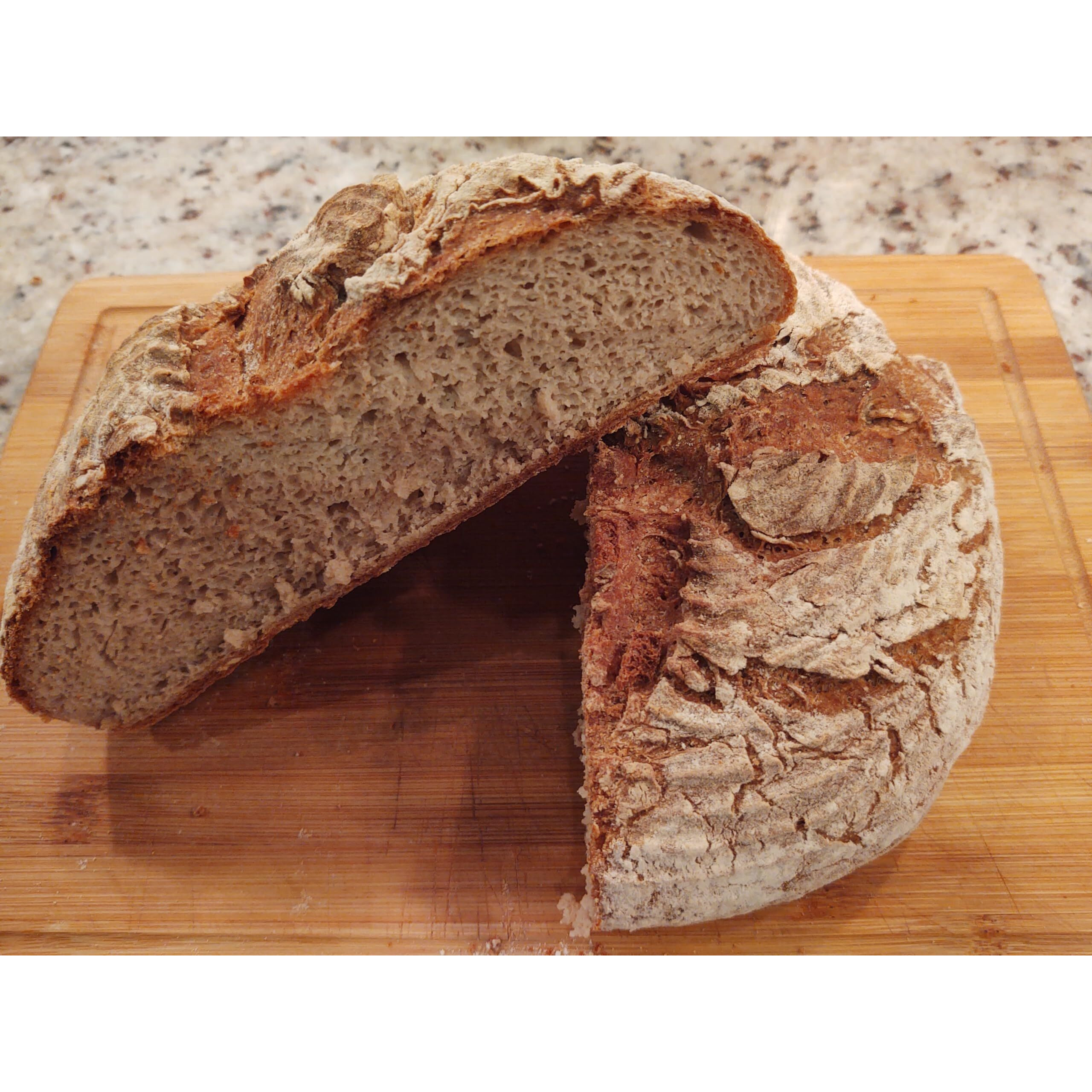 Glutenfreeee Gluten Free Rustic Multigrain Bread Mix, 16 Ounce - Whole Grain, Delicious, Vegan, Breakthrough Recipe, Artisan, Crispy Crust, Develops Real Dough, Moist Crumb, Easy, Celiac Friendly