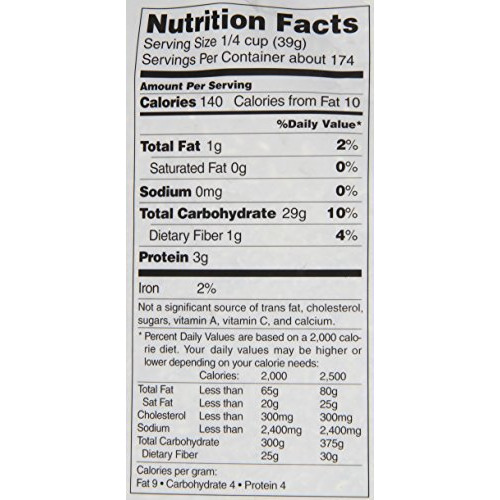 Nishiki Premium Brown Rice, 15-Pounds Bag
