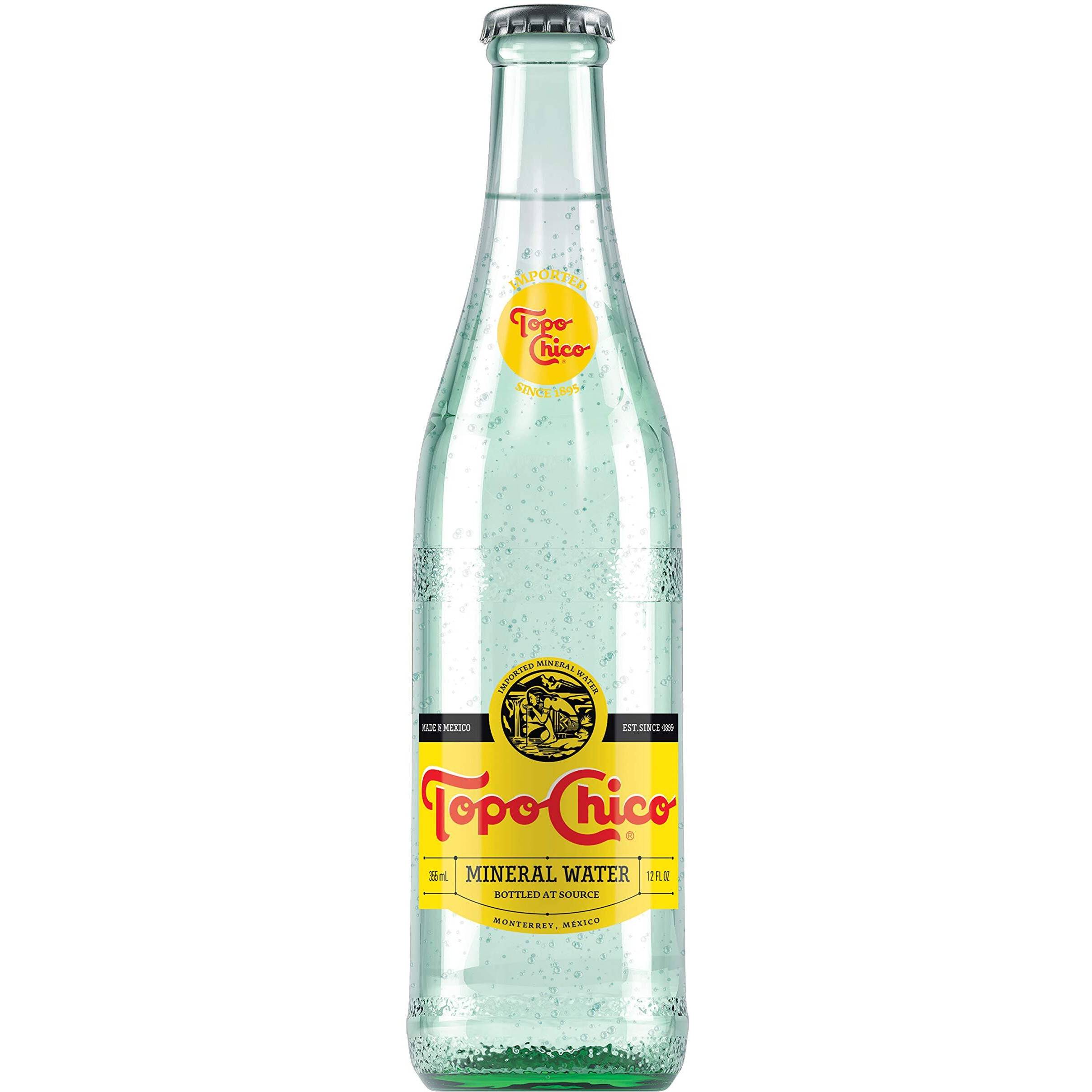 Topo Chico Mineral Water, 12 Fl Oz, Pack Of 24