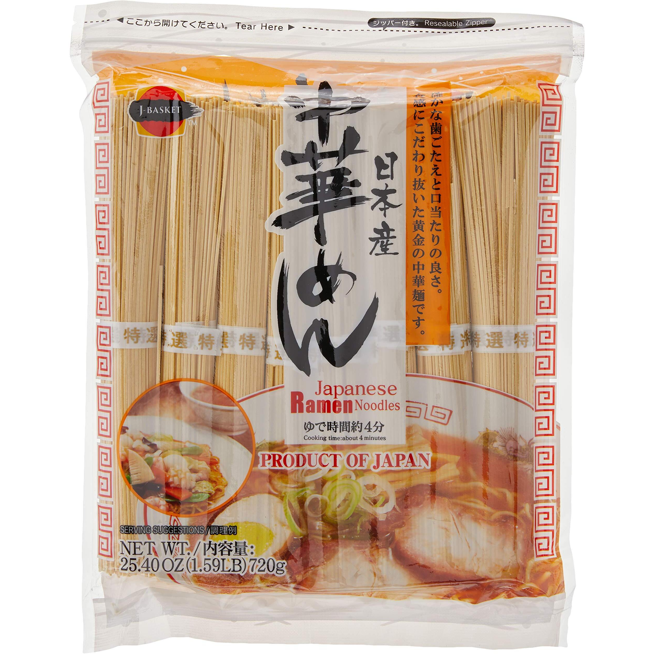 J-Basket Japanese Ramen Noodles, 25.4 Ounce (Pack Of 1)