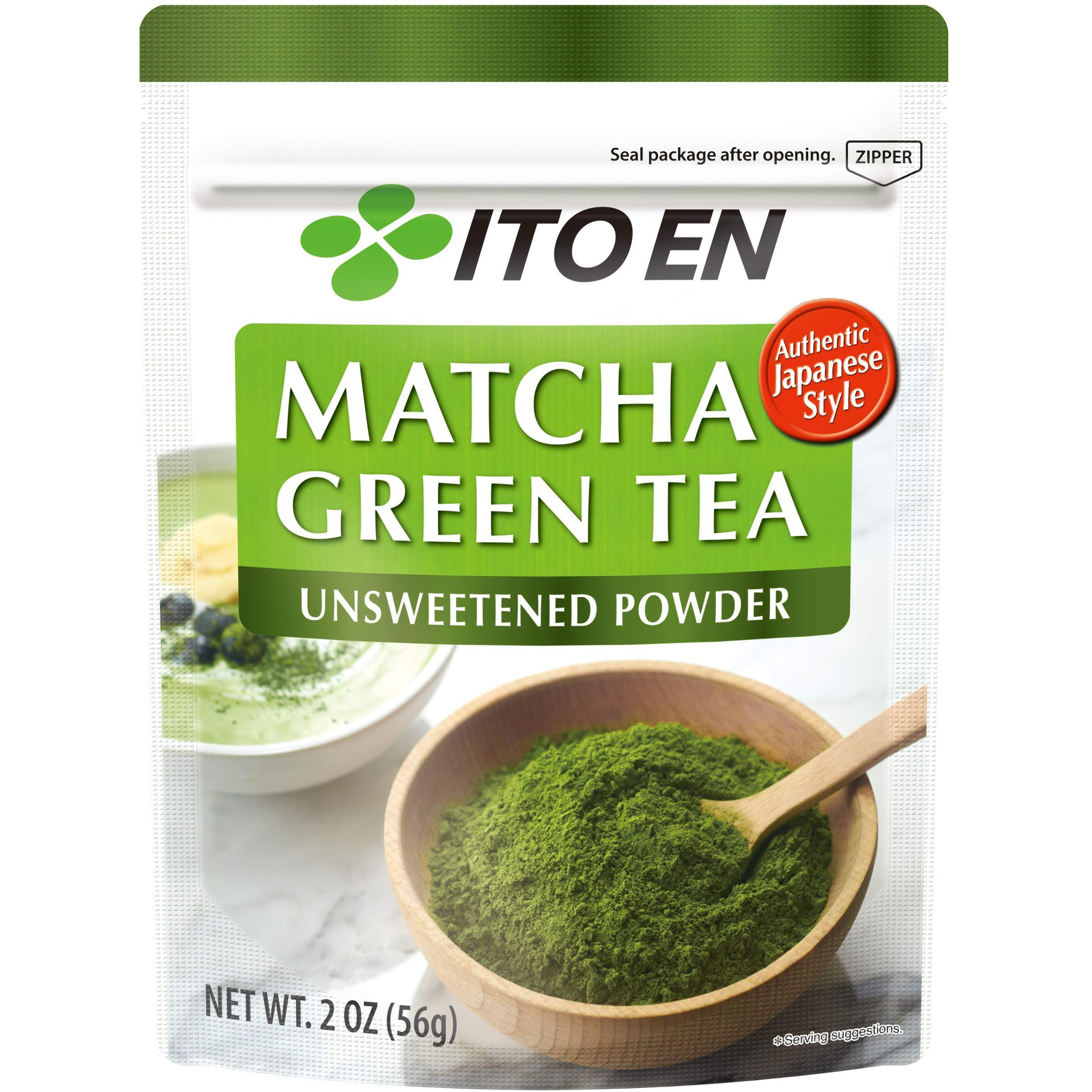 Ito En Matcha Green Tea Japanese Matcha Powder, Unsweetened, 2 Ounce