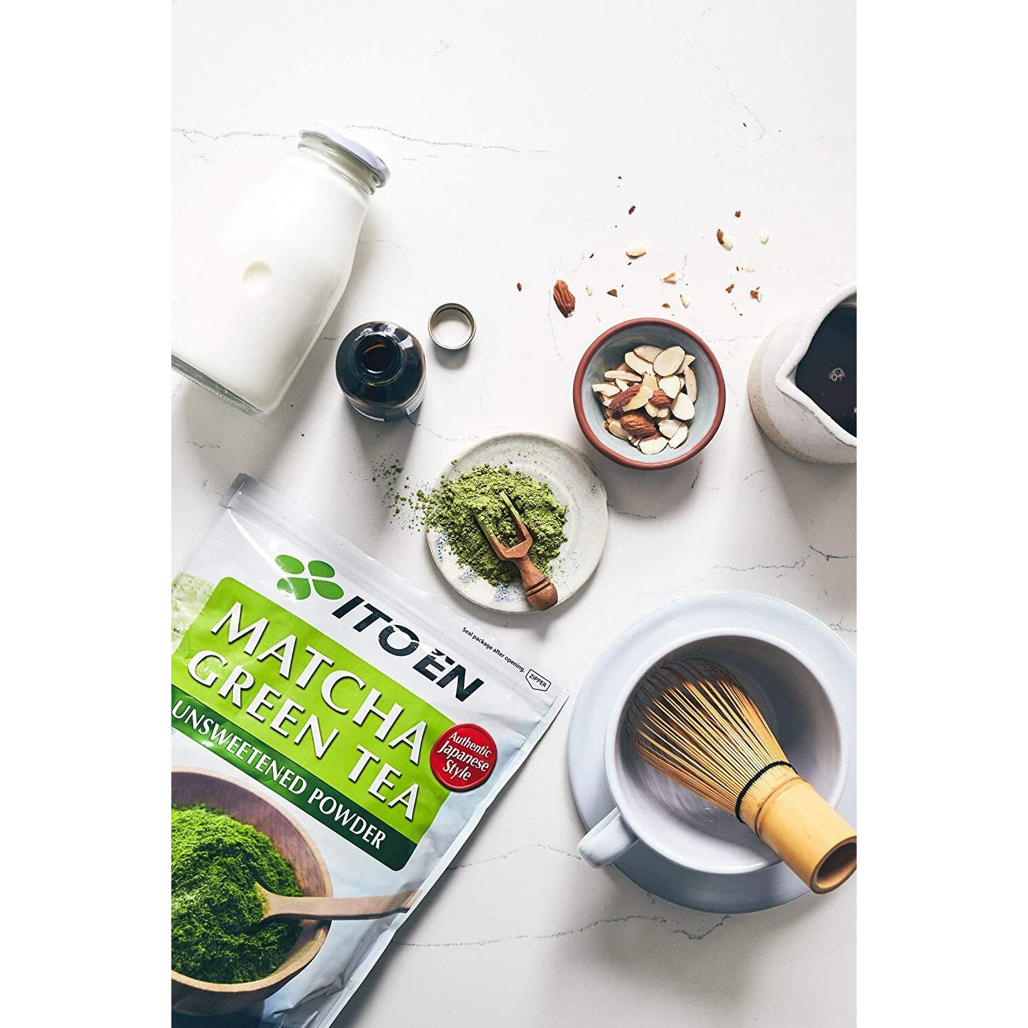 Ito En Matcha Green Tea Japanese Matcha Powder, Unsweetened, 2 Ounce