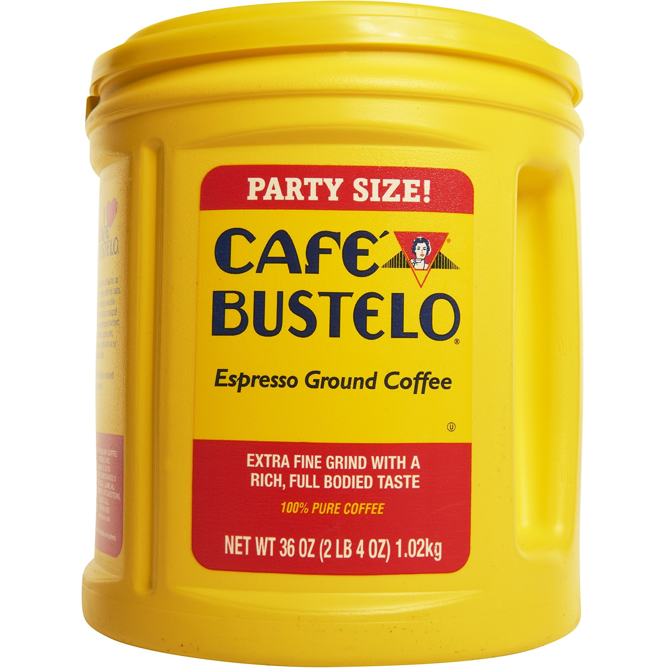 Caf   Bustelo Espresso Dark Roast Ground Coffee, 36 Ounce (Pack Of 3)