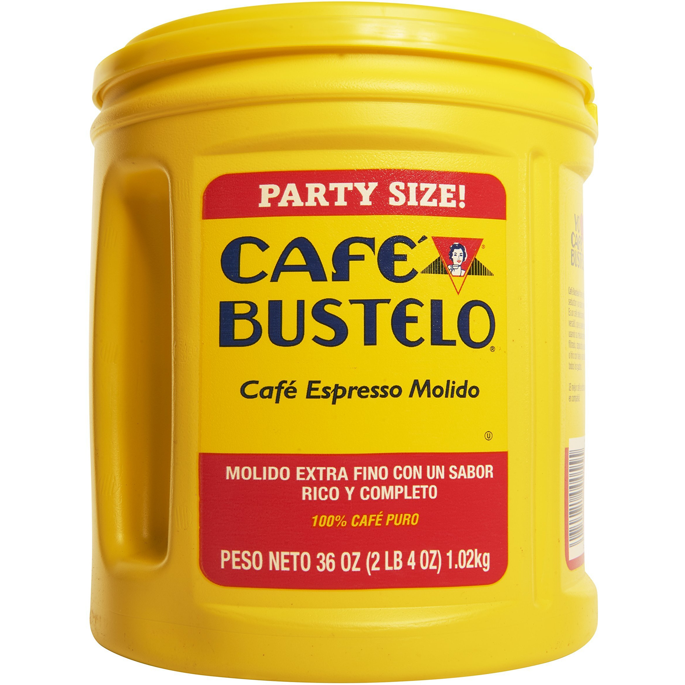 Caf   Bustelo Espresso Dark Roast Ground Coffee, 36 Ounce (Pack Of 3)