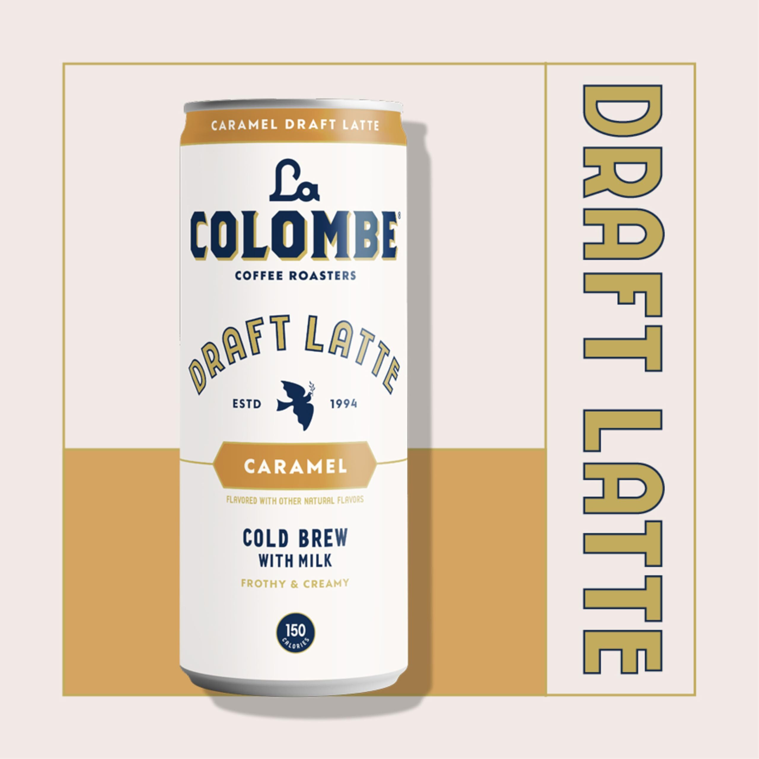 La Colombe Coffee, Caramel Draft Latte, 11 Fl Oz Cans (Pack Of 12), Coffeehouse Quality Cold Brew, Specialty Grade Coffee Beans, Ready-To-Drink On-The-Go