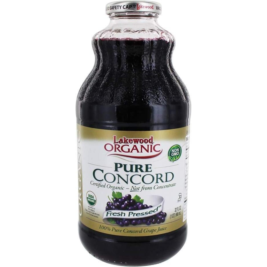 Lakewood Organic Pure Concord Grape Juice, 32 Oz