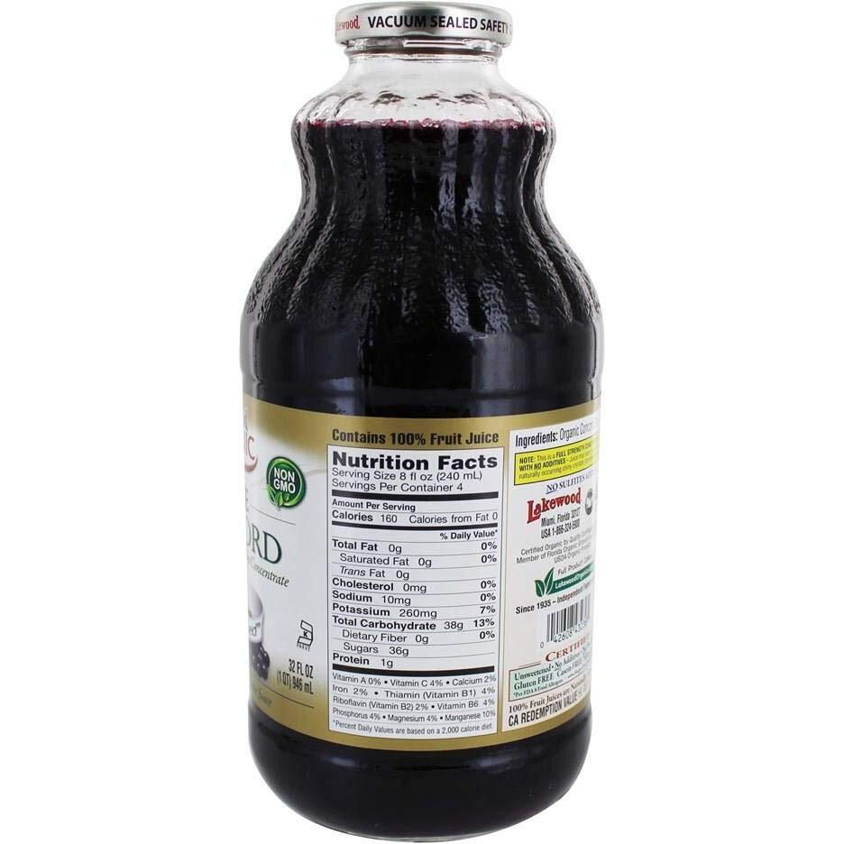Lakewood Organic Pure Concord Grape Juice, 32 Oz