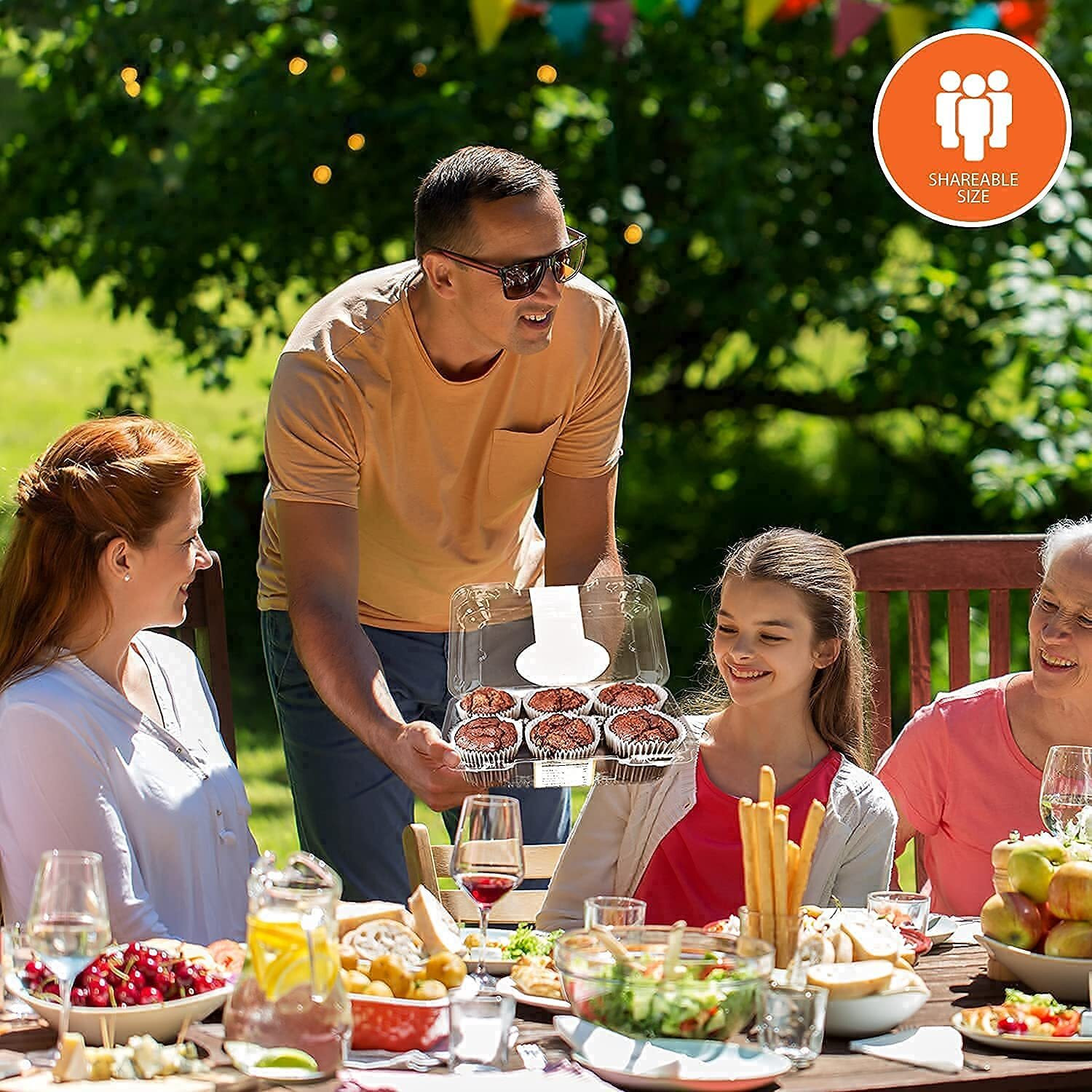 Low Carb Chocolate Muffins [6-Pack] By Carb-O-Licious- Delicious Keto Muffins With Only 3 Net Carbs Each- Sugar Free Healthy Snack With Almond Flour- Best Tasting Low-Carb Diet Treat Ever