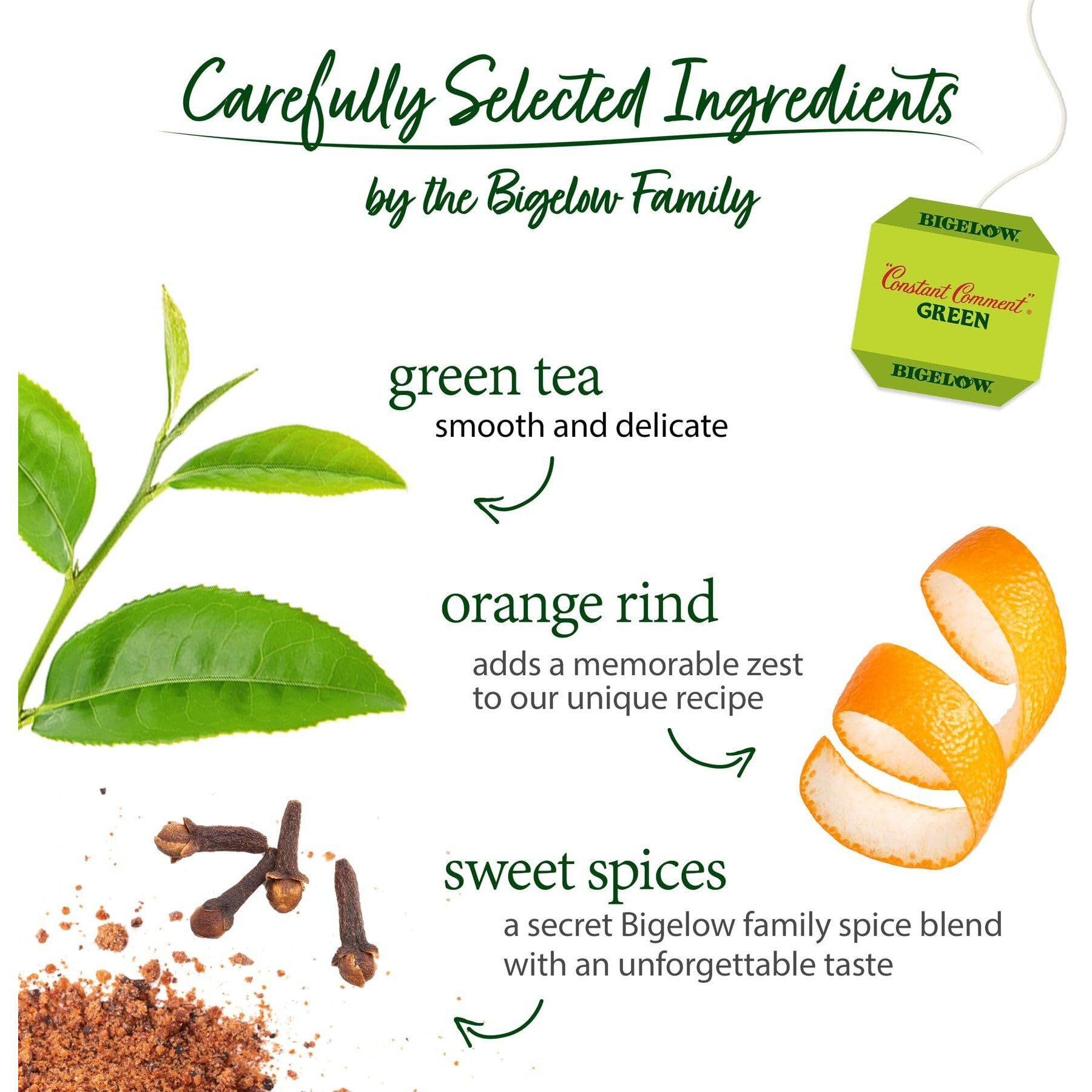 Bigelow Constant Comment Green Tea 20Ct (Pack Of 4)