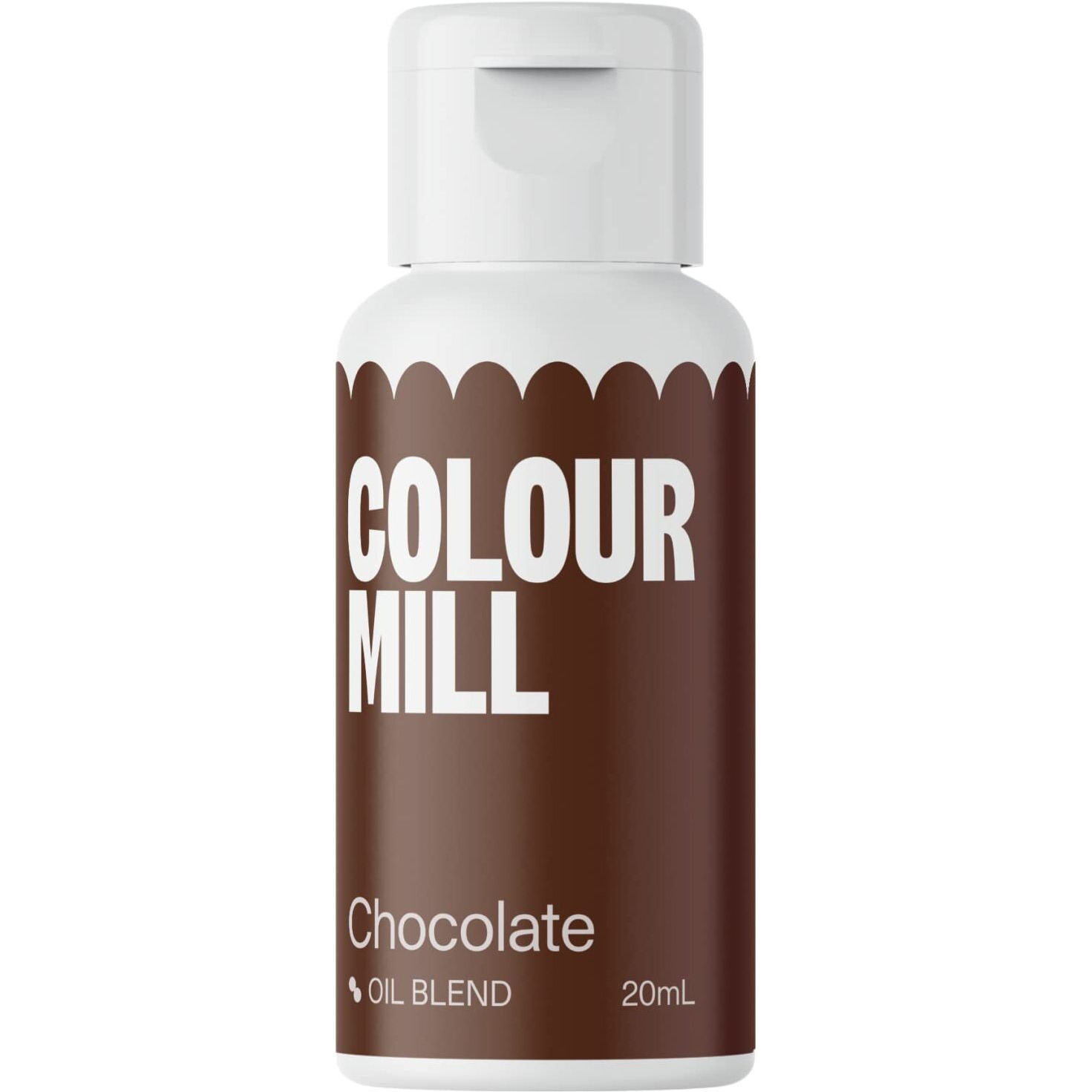Colour Mill Oil-Based Food Coloring, 20 Milliliters Chocolate