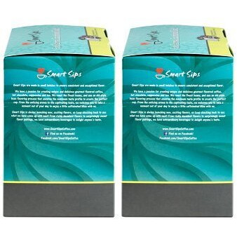 Smart Sips, Flavor Lovers Coffee Variety Sampler | Medium Roast | Blueberry Cinnamon Crumble, Cinnamon Roll, French Vanilla, Hazelnut Cream, Chocolate Peanut Butter, Southern Pecan | Assorted Coffee Pods For Keurig K-Cup Machines, 48 Count