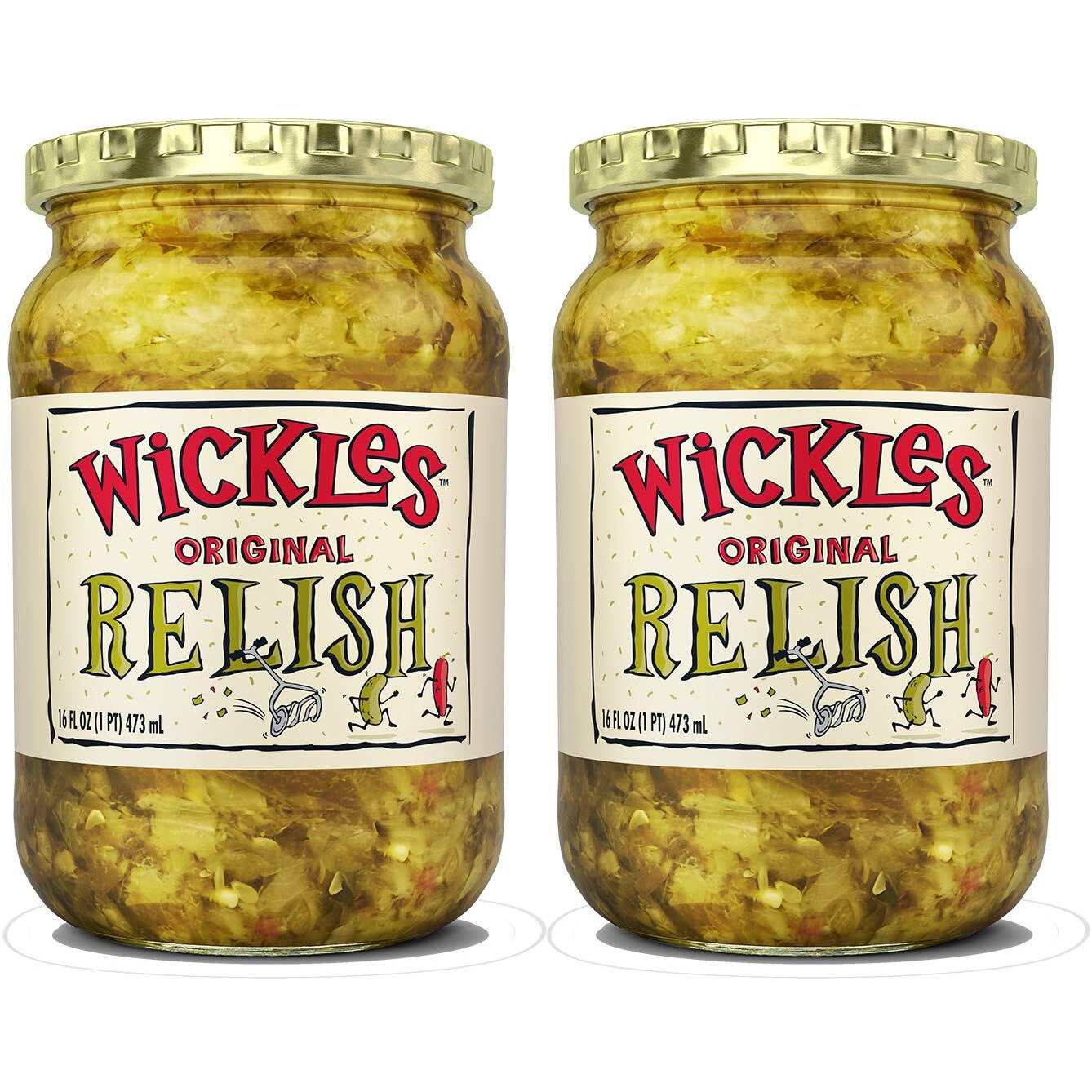 Wickles Original Relish, 16 Oz (Pack - 2)