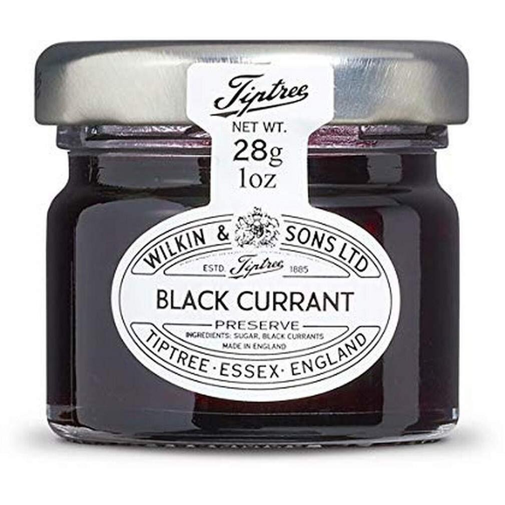 Tiptree Black Currant Preserve Minis, 1 Ounce (Pack Of 72)