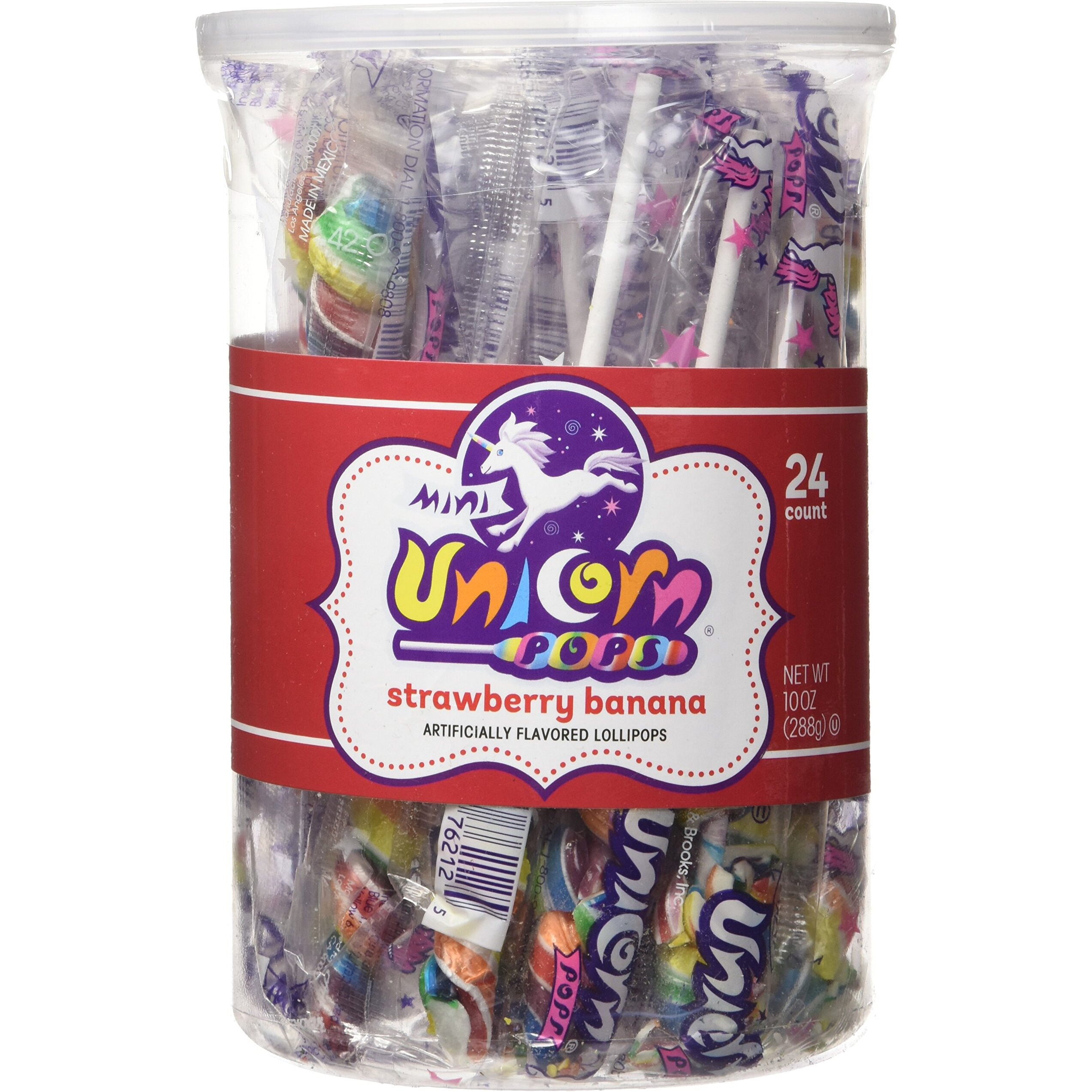 Adam & Brooks Mini Unicorn Pops 24Ct