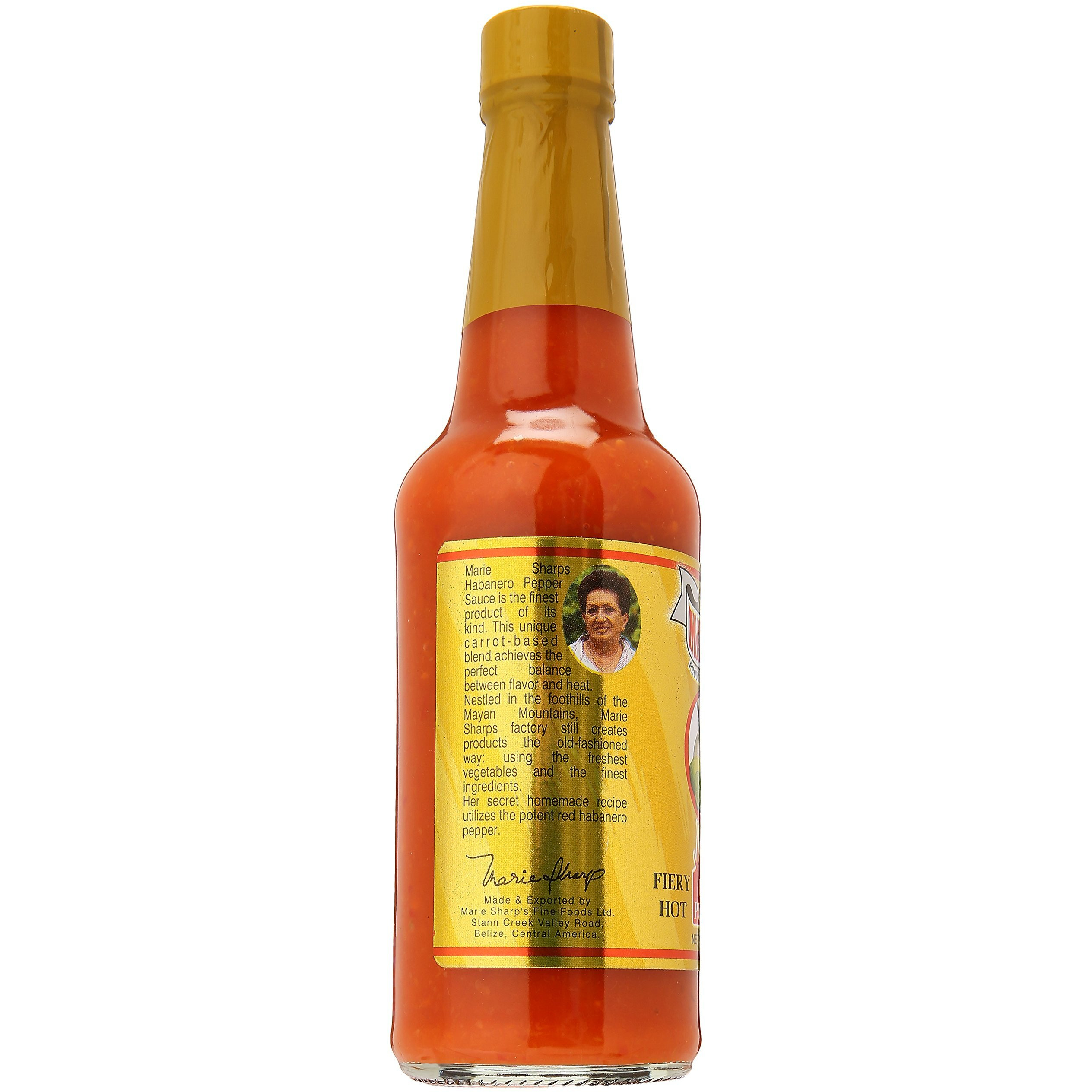Marie Sharp's Fiery Hot Habanero Hot Sauce | 10 Oz