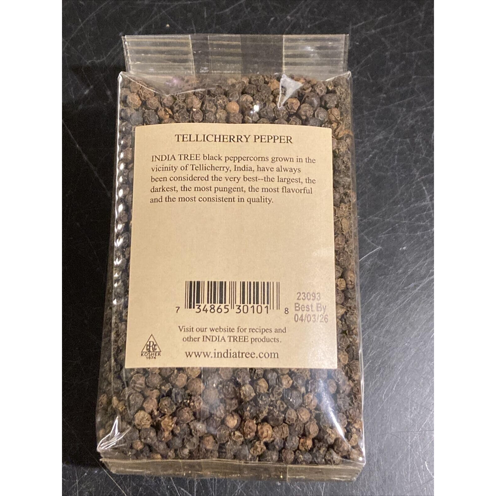 India Tree Tellicherry Pepper, 11 Ounce