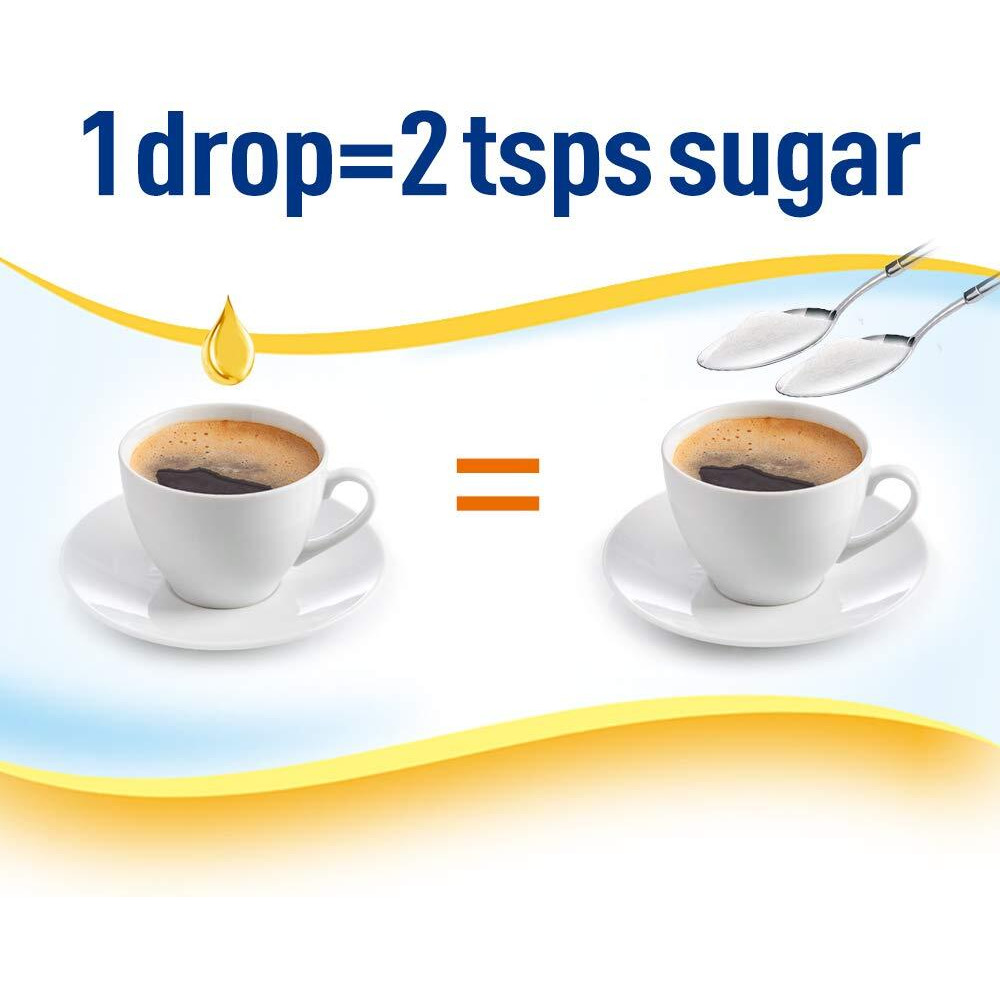 0.5 Oz - Liquid Sweetener 450 Servings/Bottle | 3-Bottle X 1-Pack