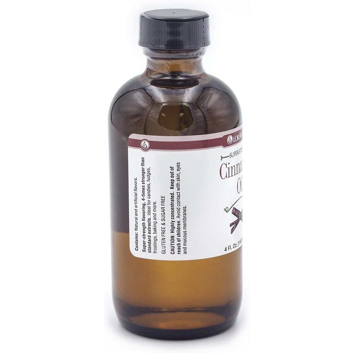 Lorann Cinnamon Oil Ss Flavor, 4 Ounce Bottle