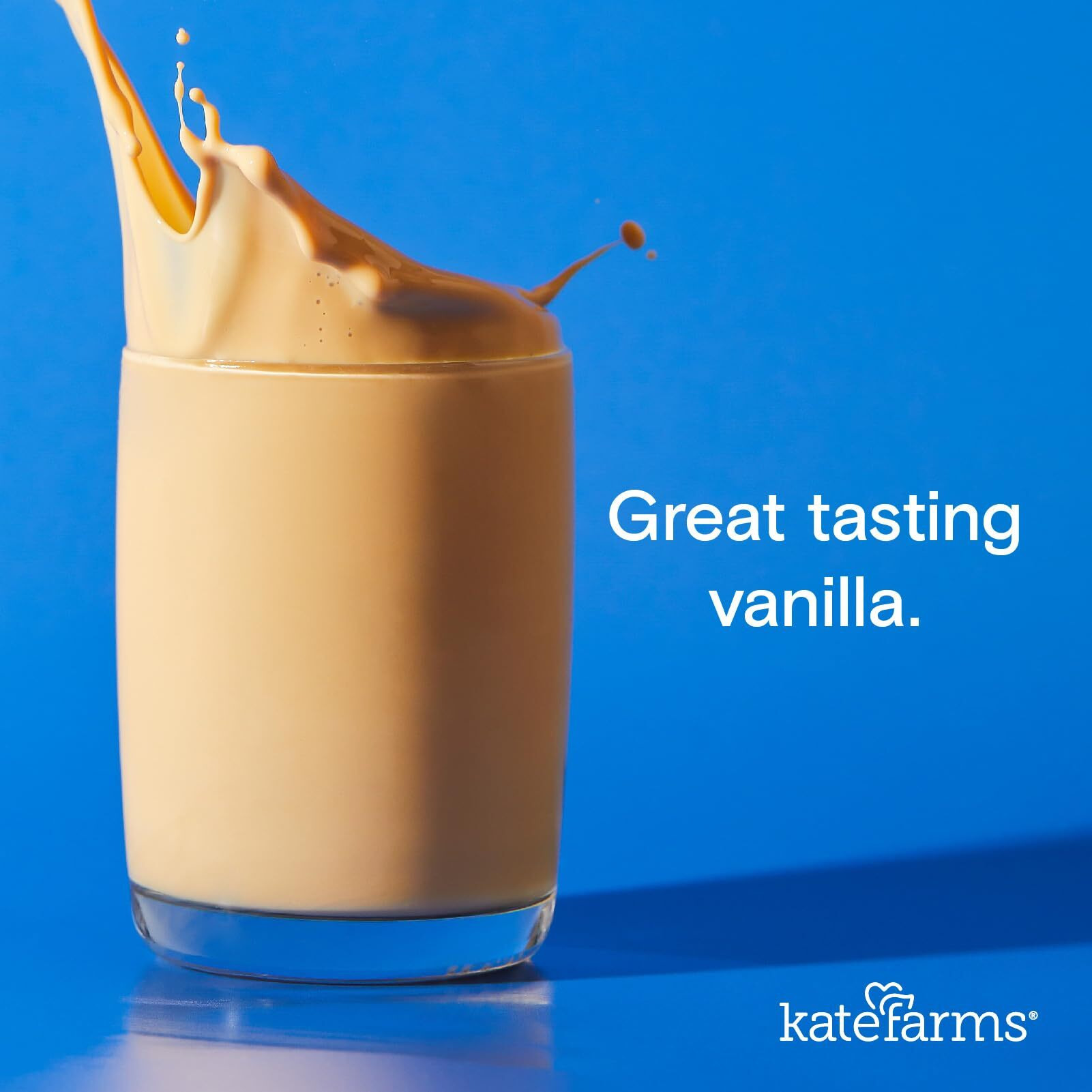 Kate Farms Organic Nutrition Shake, Vanilla, 16G Protein, 27 Vitamins And Minerals, Protein Meal Replacement Drink, Protein Shake, 11 Oz (12 Pack)