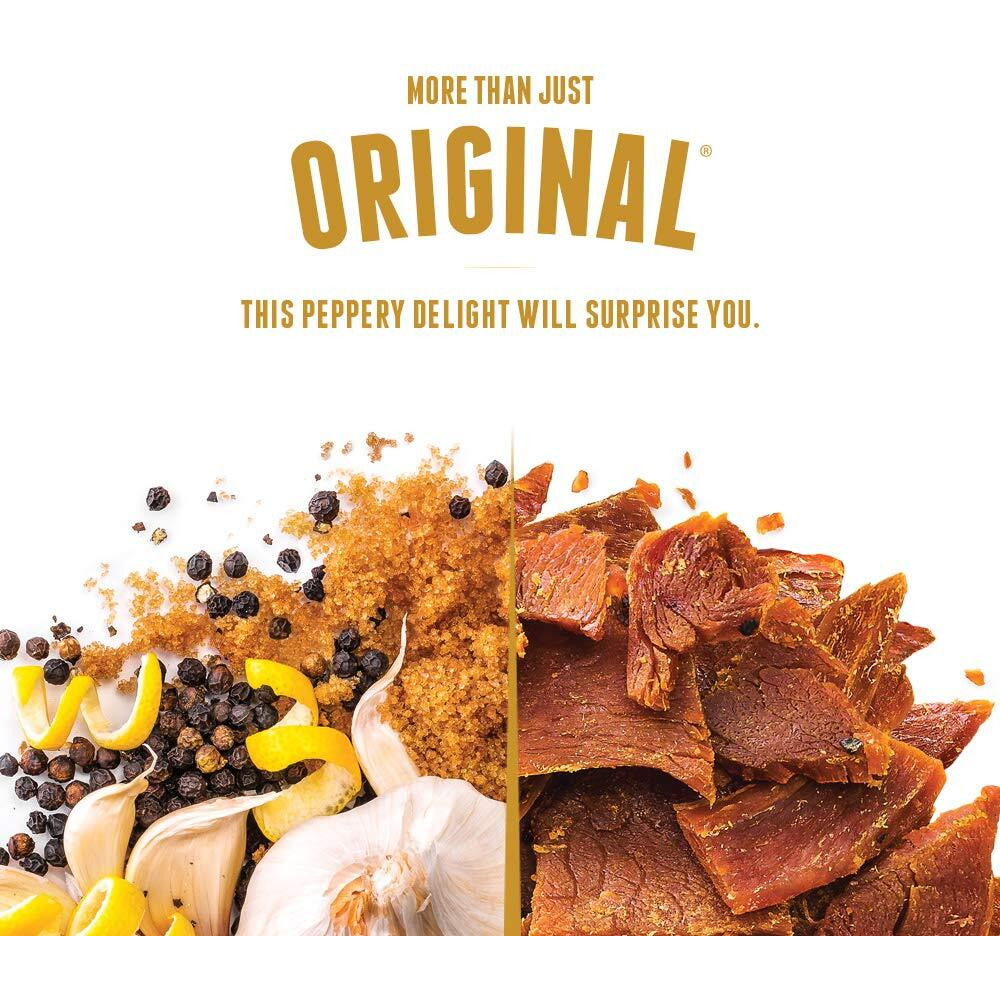 Perky Jerky Turkey Jerky Variety, 2.2 Oz (Pack Of 5) - Low Sodium - 7-10G Protein Per Serving - Low Fat - 100% U.S. Sourced - Non-Gmo