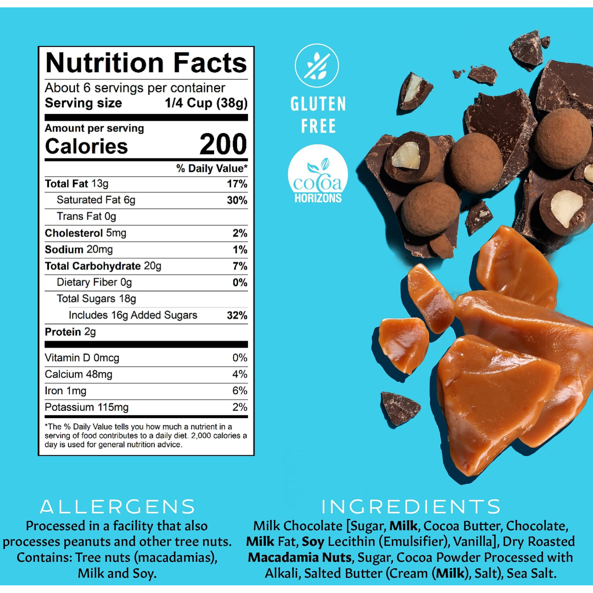 Mauna Loa Premium Hawaiian Chocolate Covered Macadamia Nuts, Milk Chocolate Toffee, Cocoa Dusted, 8 Oz Bag (Pack Of 1)