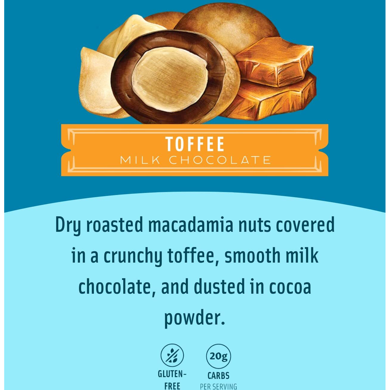 Mauna Loa Premium Hawaiian Chocolate Covered Macadamia Nuts, Milk Chocolate Toffee, Cocoa Dusted, 8 Oz Bag (Pack Of 1)