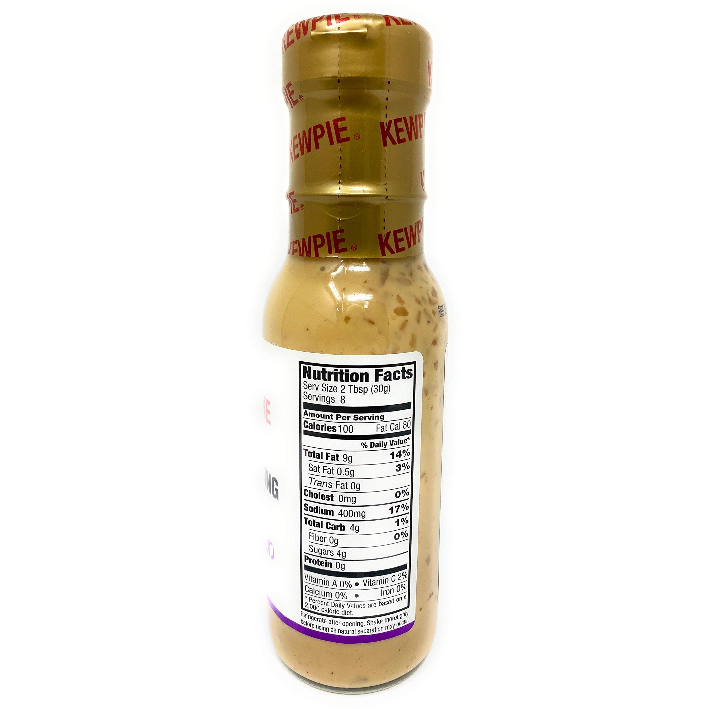 Kewpie Japanese Onion Dressing With Garlic 8Oz (236Ml), 1 Pack