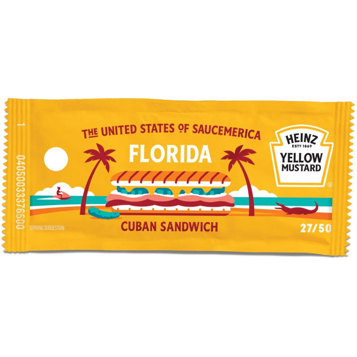 Heinz Mild Mustard Single Serve Packet (0.2 Oz Packets, Pack Of 500)