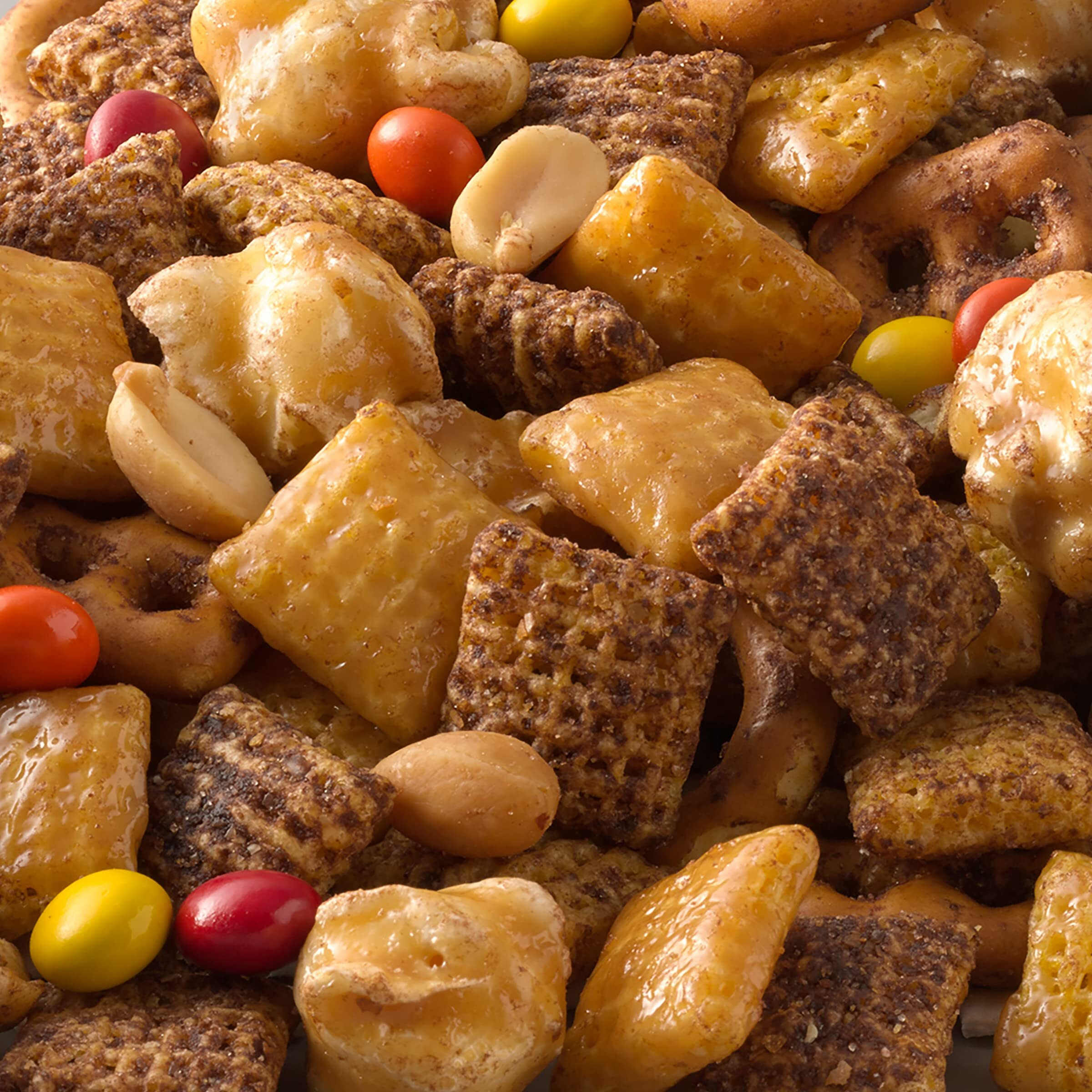 Chex Mix Indulgent Turtle Snack Mix, 8 Oz (Pack Of 6)