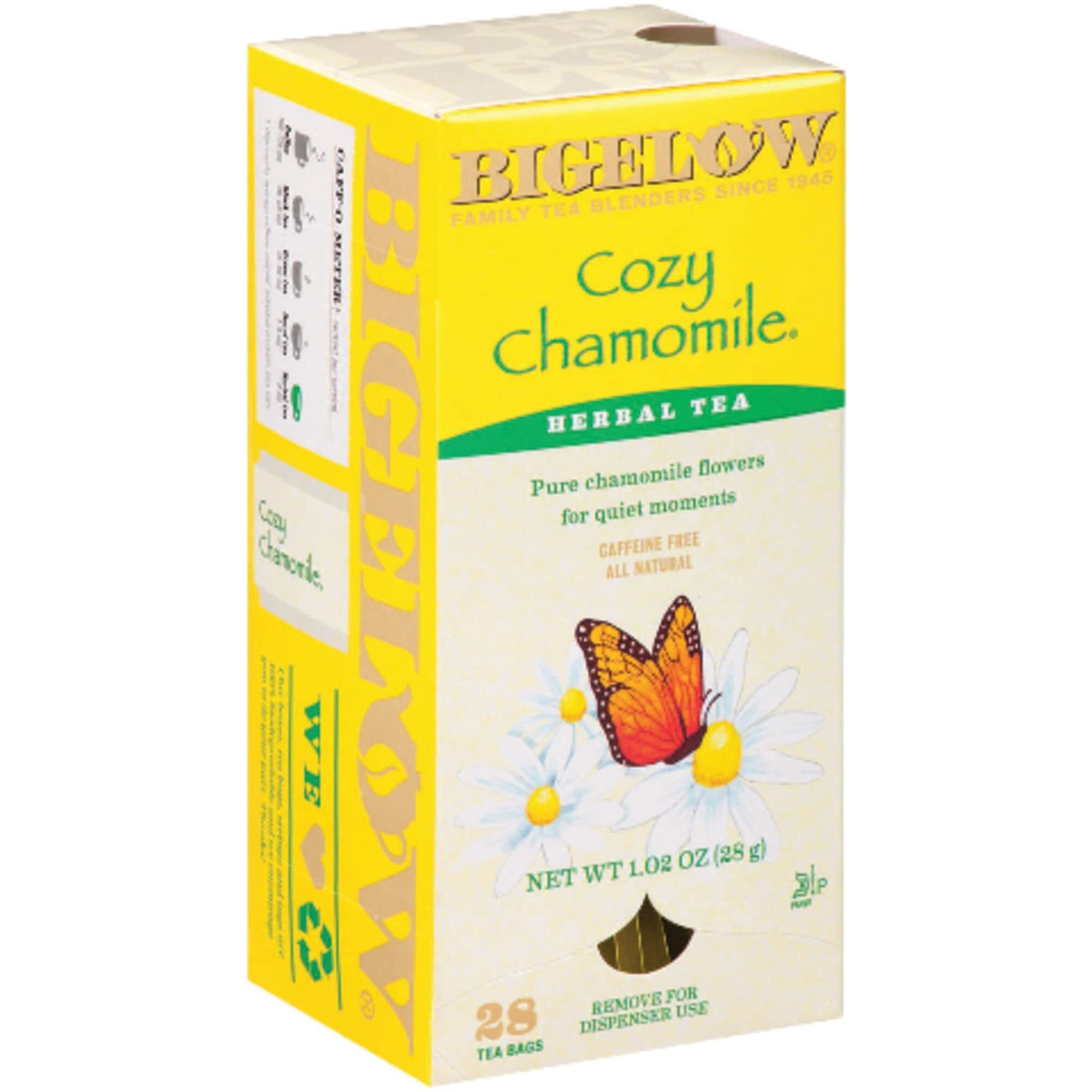 Bigelow Cozy Chamomile Tea Bags, Box Of 28