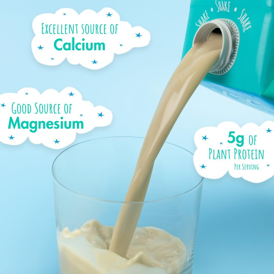 Kiki Milk Plant Based Milk - Organic Original Kiki Milk - Calcium & Magnesium Source - Gluten Free, Gum Free, Gmo Free, Dairy Free, Soy Free, Glyphosate Free - Shelf Stable - (32 Oz  Pack Of 6)