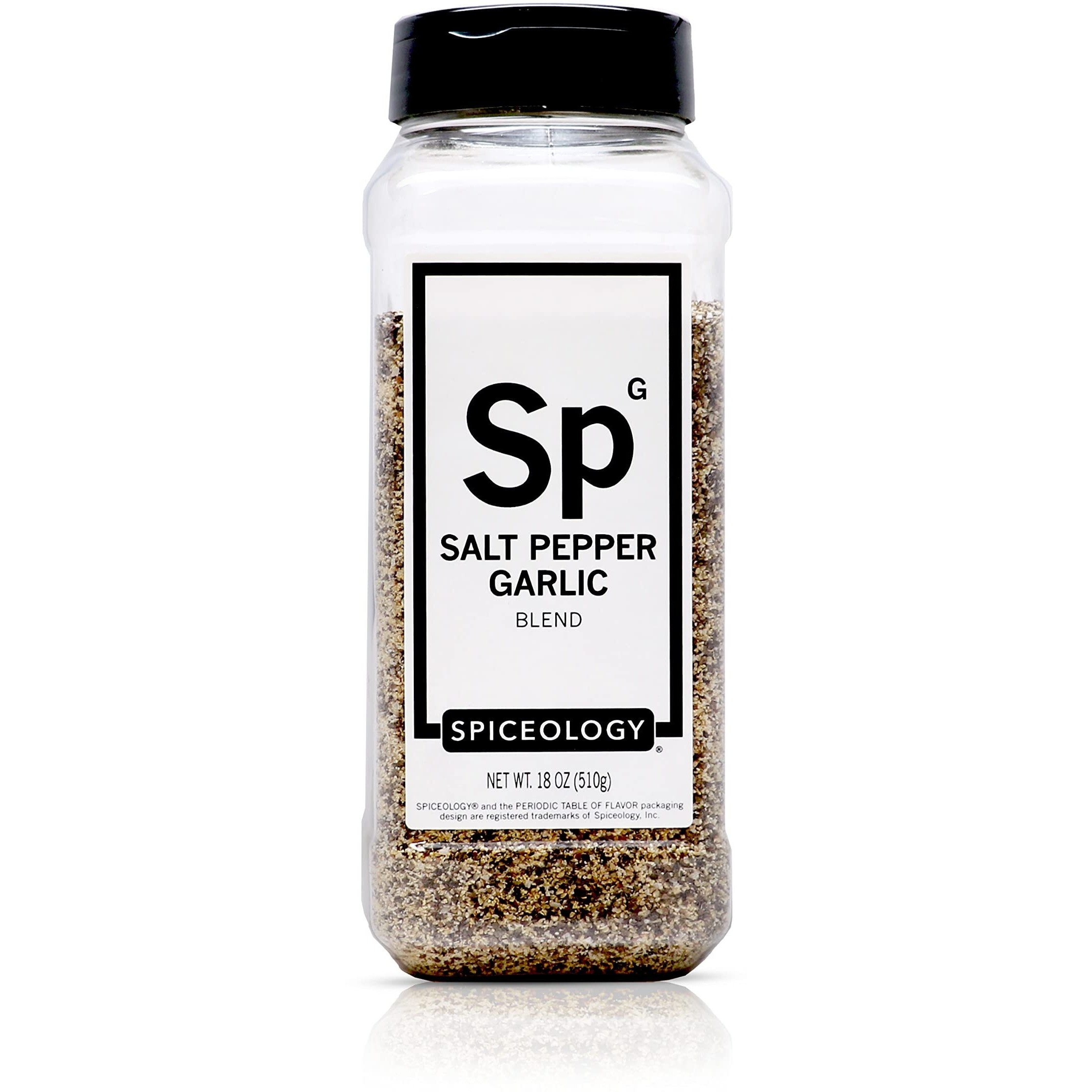 Spiceology - Salt Pepper Garlic - Spg - Use On Steak, Chicken, Hamburgers, Brisket, Turkey, Stew - Bbq Rub - Seasoned Salt - Spices And Seasonings - Grill Seasoning