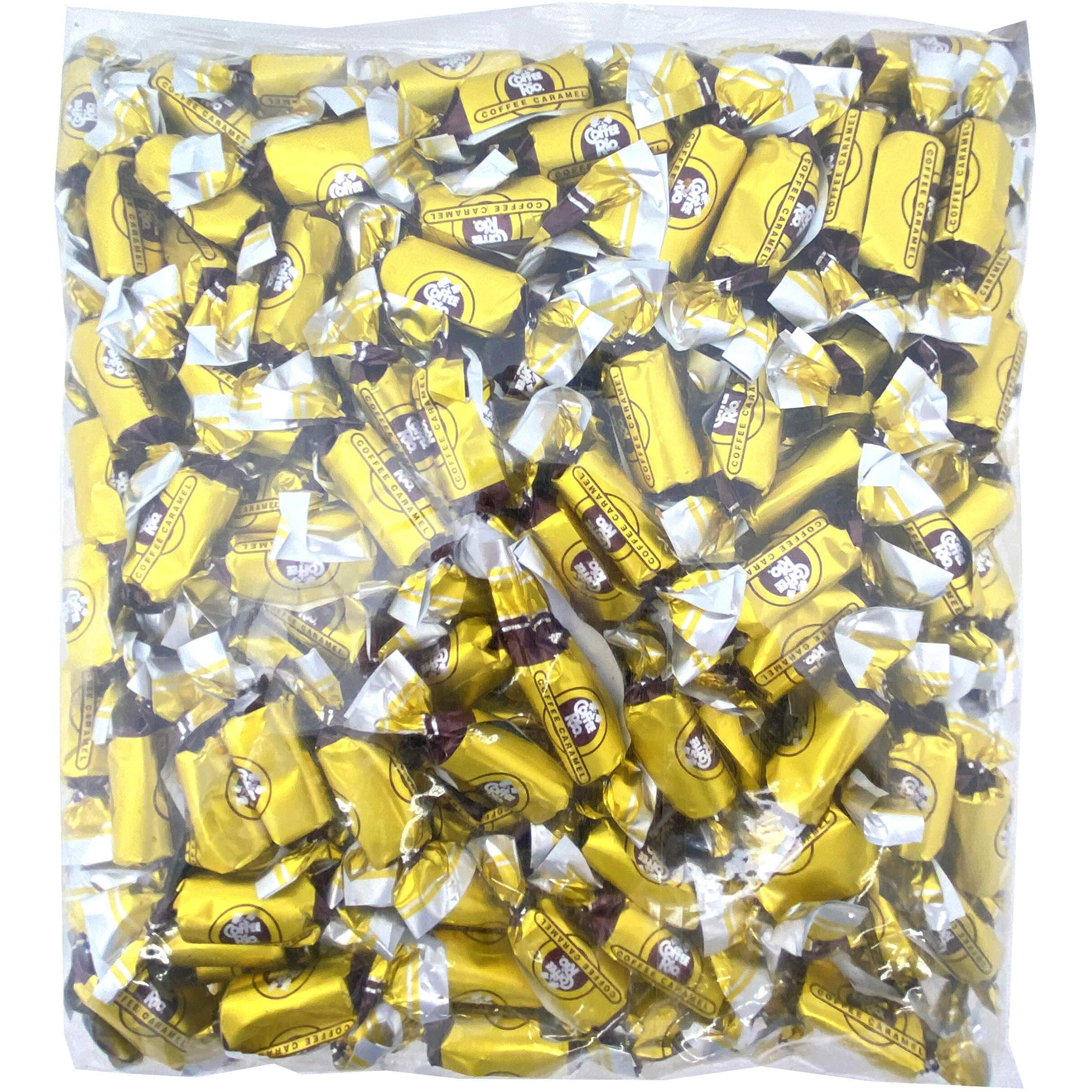 Coffee Rio Bulk Candy, 3 Pound Bag Individually Wrapped Coffee Candy, Kosher Candy (Coffee Caramels)