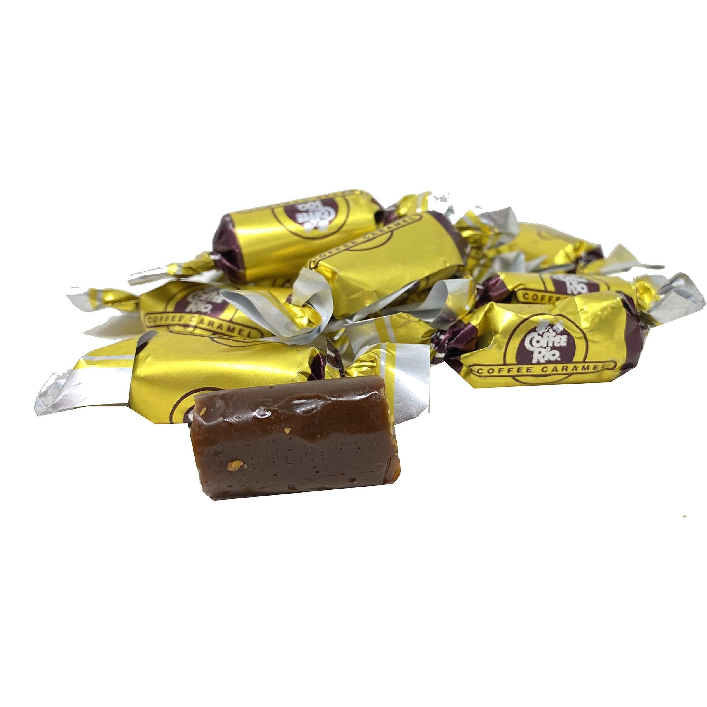 Coffee Rio Bulk Candy, 3 Pound Bag Individually Wrapped Coffee Candy, Kosher Candy (Coffee Caramels)