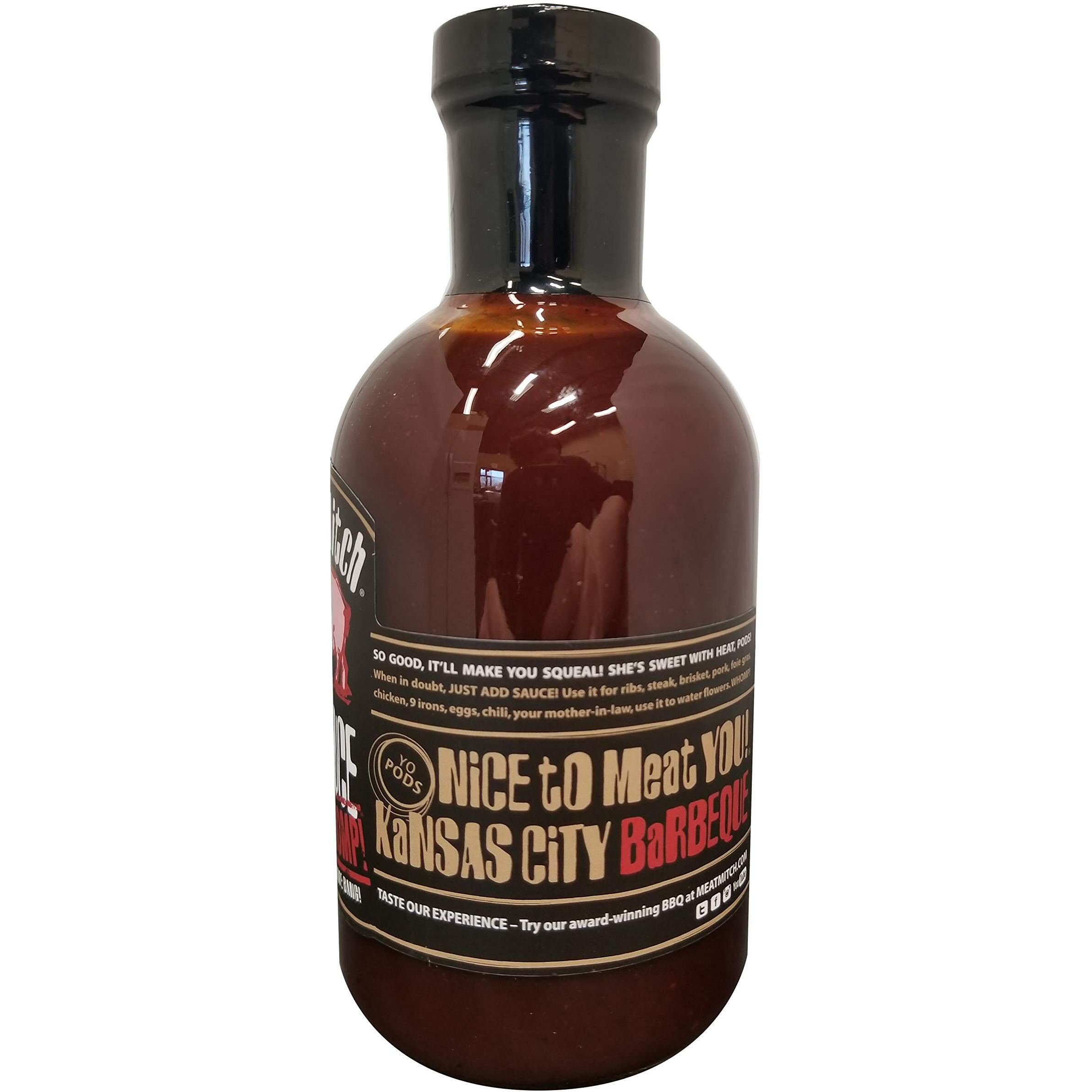 Meat Mitch Whomp Bbq Sauce, 21.0 Ounce | Kansas City Gourmet Competition Barbecue Sauce