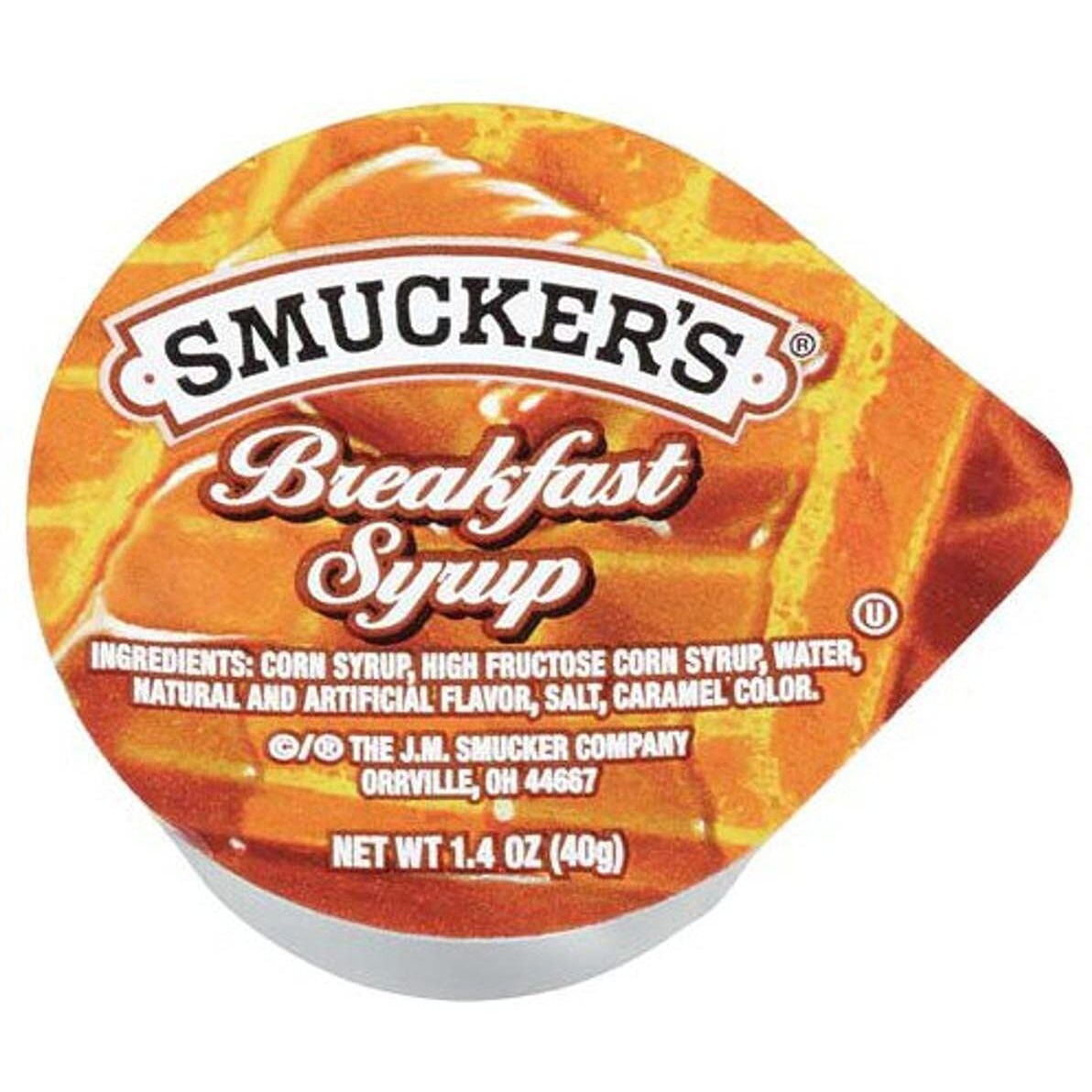 Smucker's Breakfast Syrup, 1.4 Ounce (Pack Of 100)