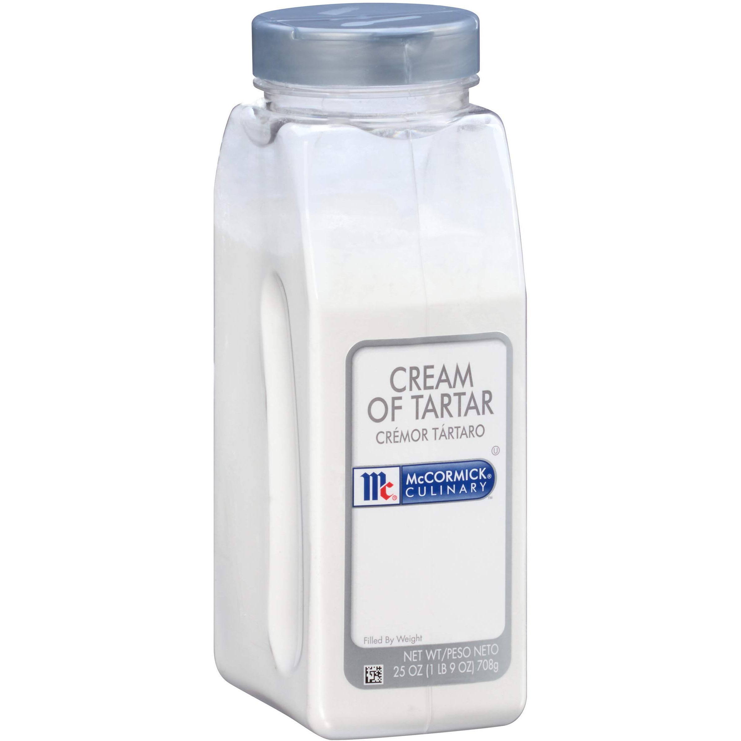 Mccormick Culinary Cream Of Tartar, 25 Oz - One 25 Ounce Container Of Cream Of Tartar Powdered Thickening Agent For Egg Whites, Meringues, Angel Food Cake, Cookies, And More