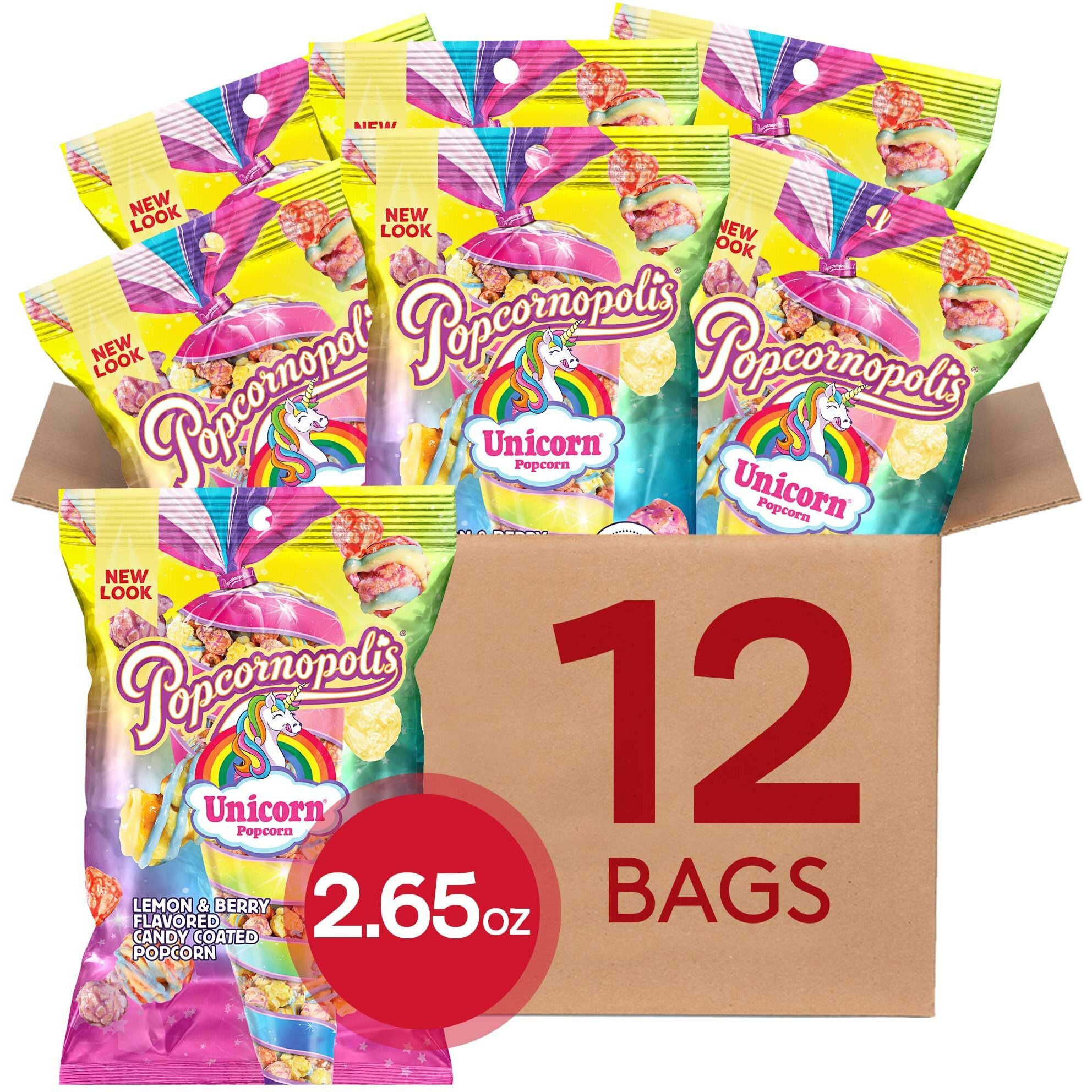Popcornopolis Unicorn 12 Ct, 2.65 Oz (Pack Of 1)