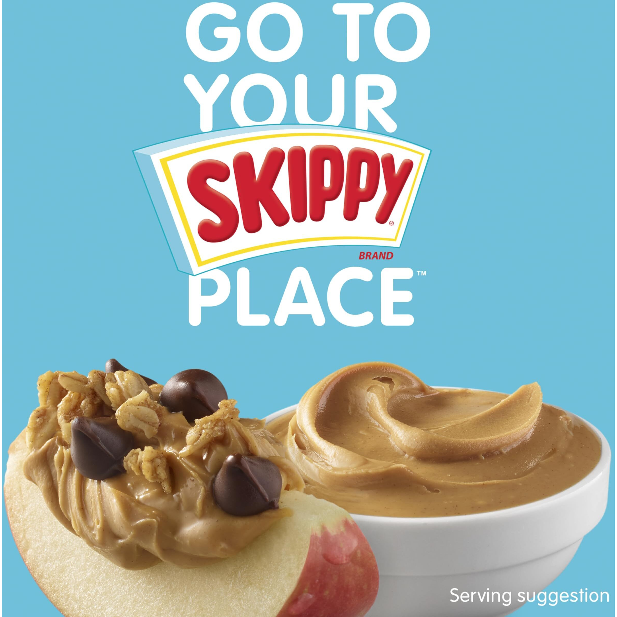 Skippy, Peanut Butter Spread, Creamy 16 Oz (12 Pack)