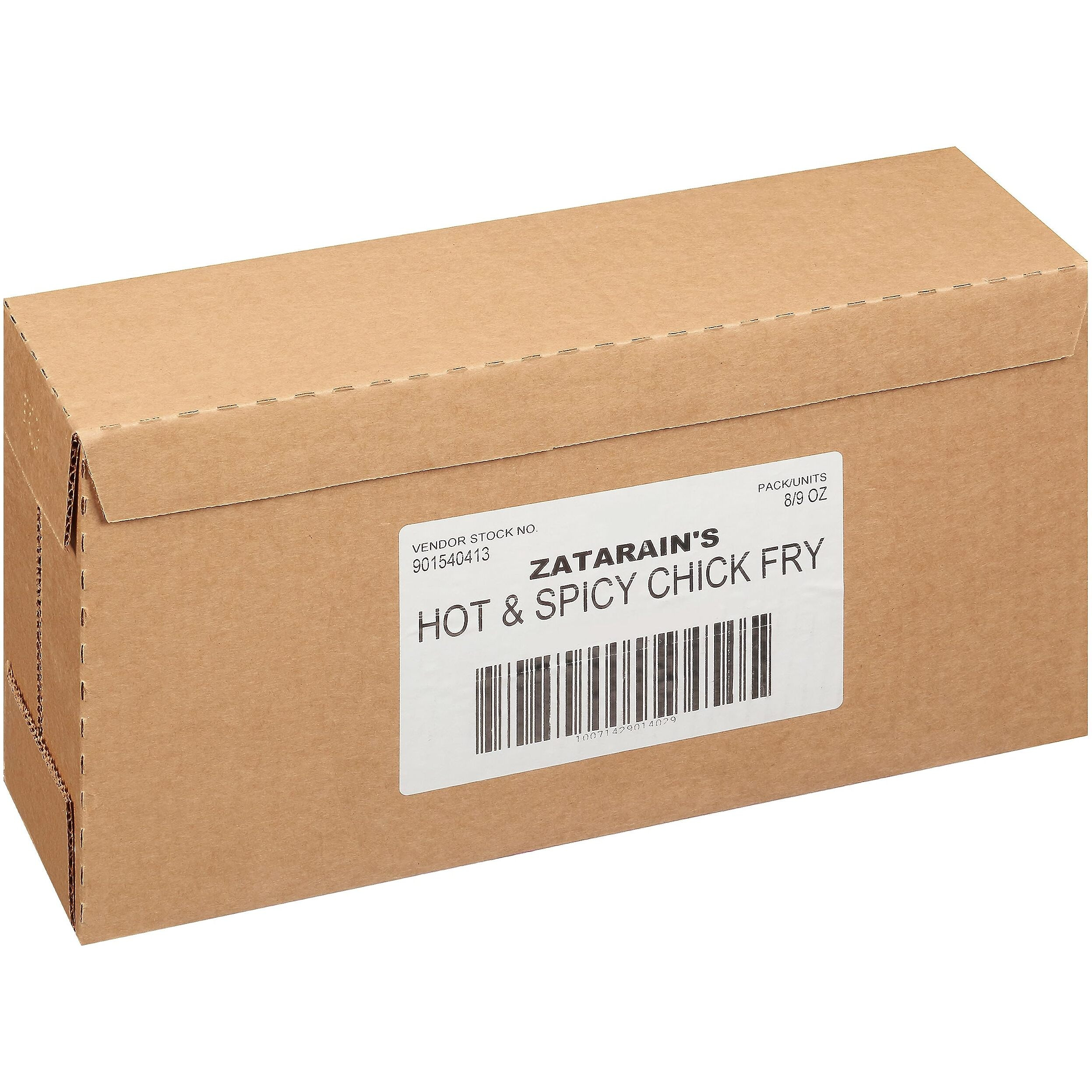 Zatarain's New Orleans Style Hot & Spicy Chicken Fry Mix, 9 Oz (Pack Of 8)