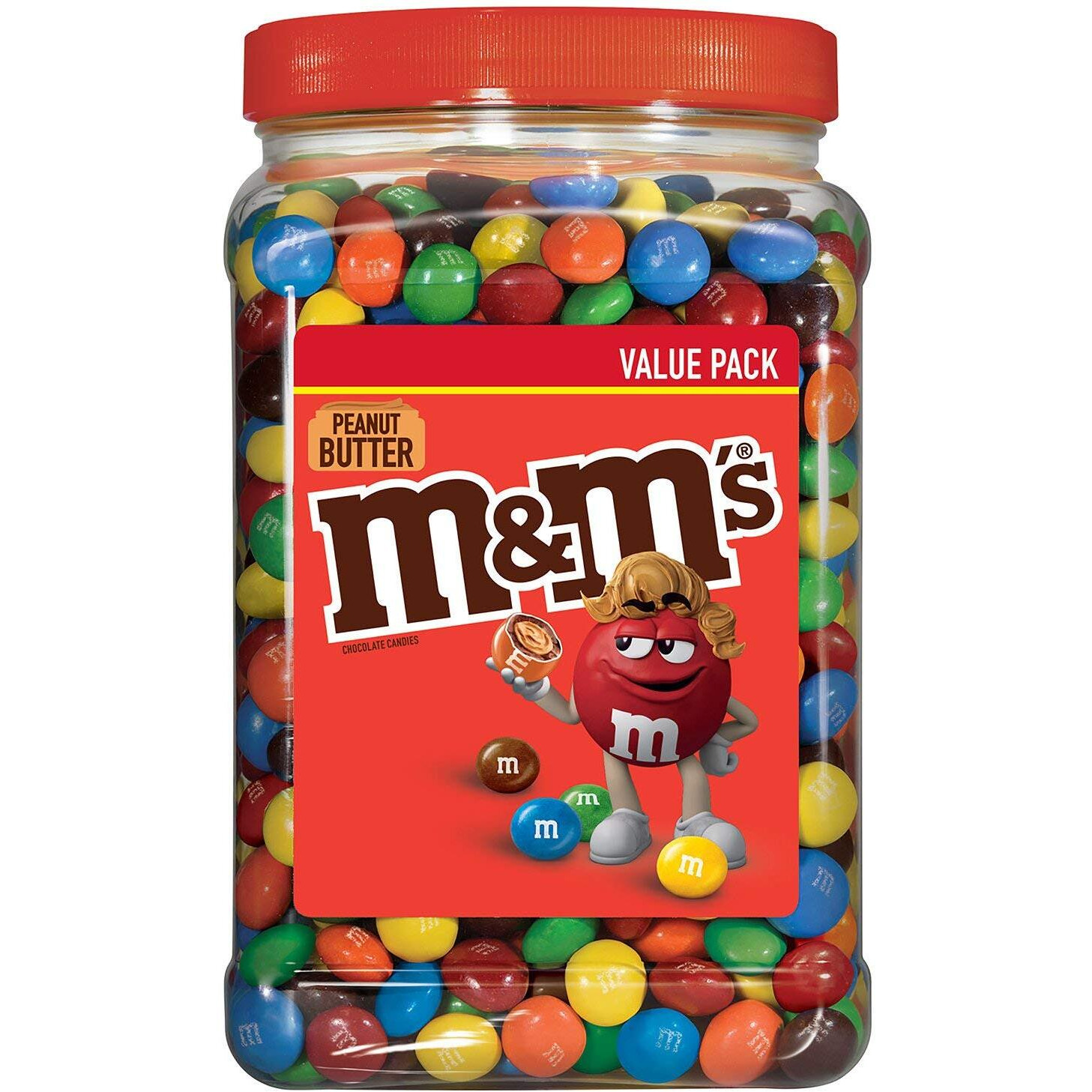 M&M's Peanut Butter Candies, 55 Oz.,, ()