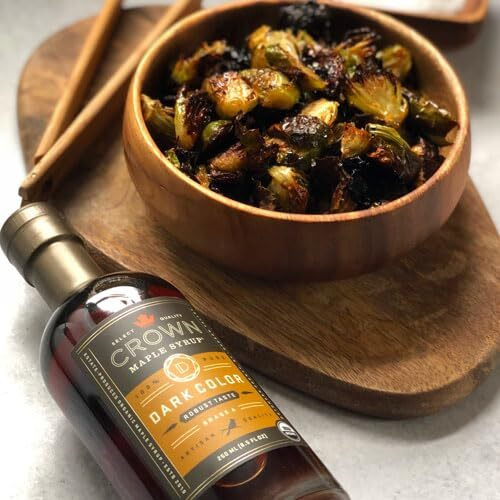 Crown Maple Organic Grade A Maple Syrup, Dark, 128 Fl. Oz (Pack Of 1)